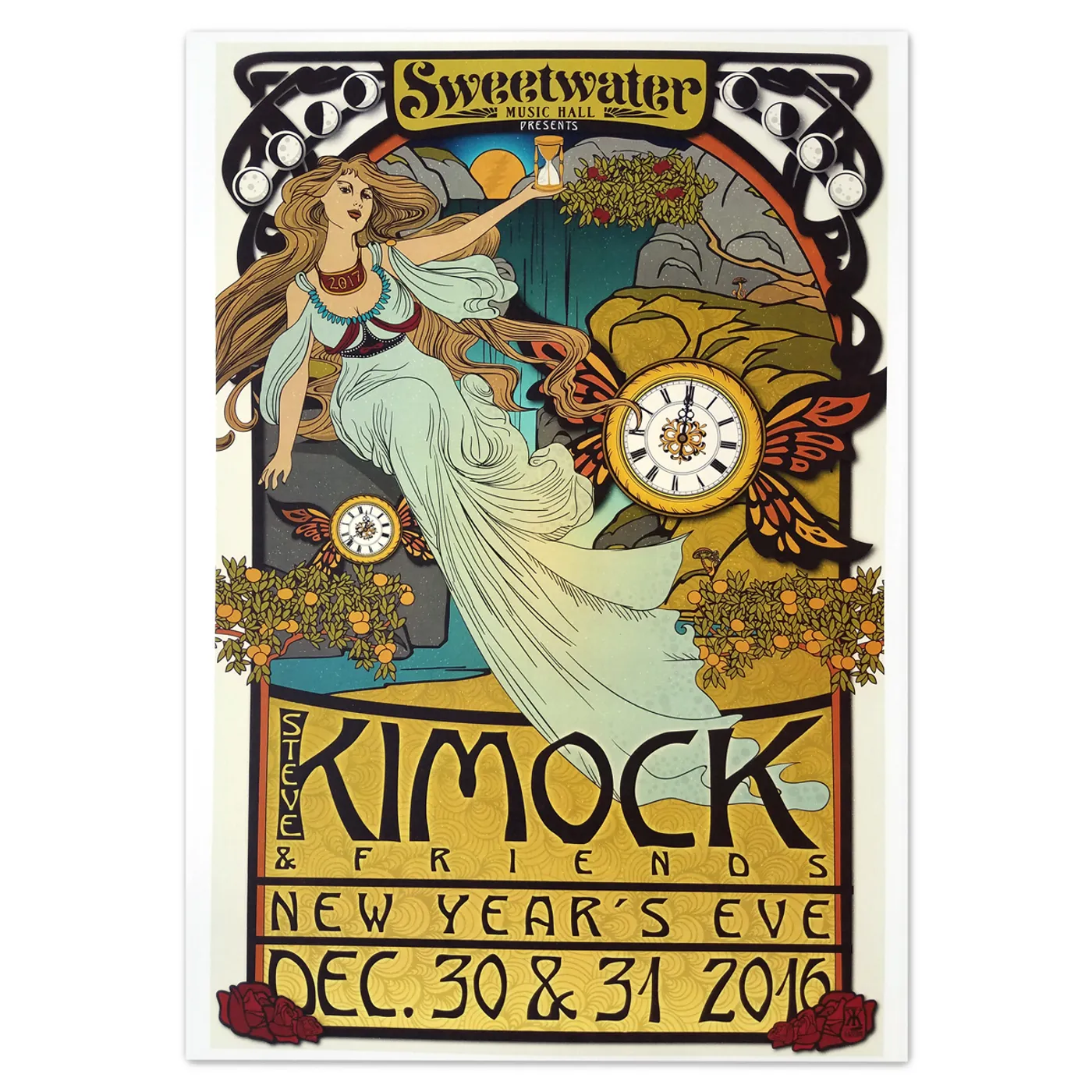 Steve Kimock Kimock and Friends NYE Poster
