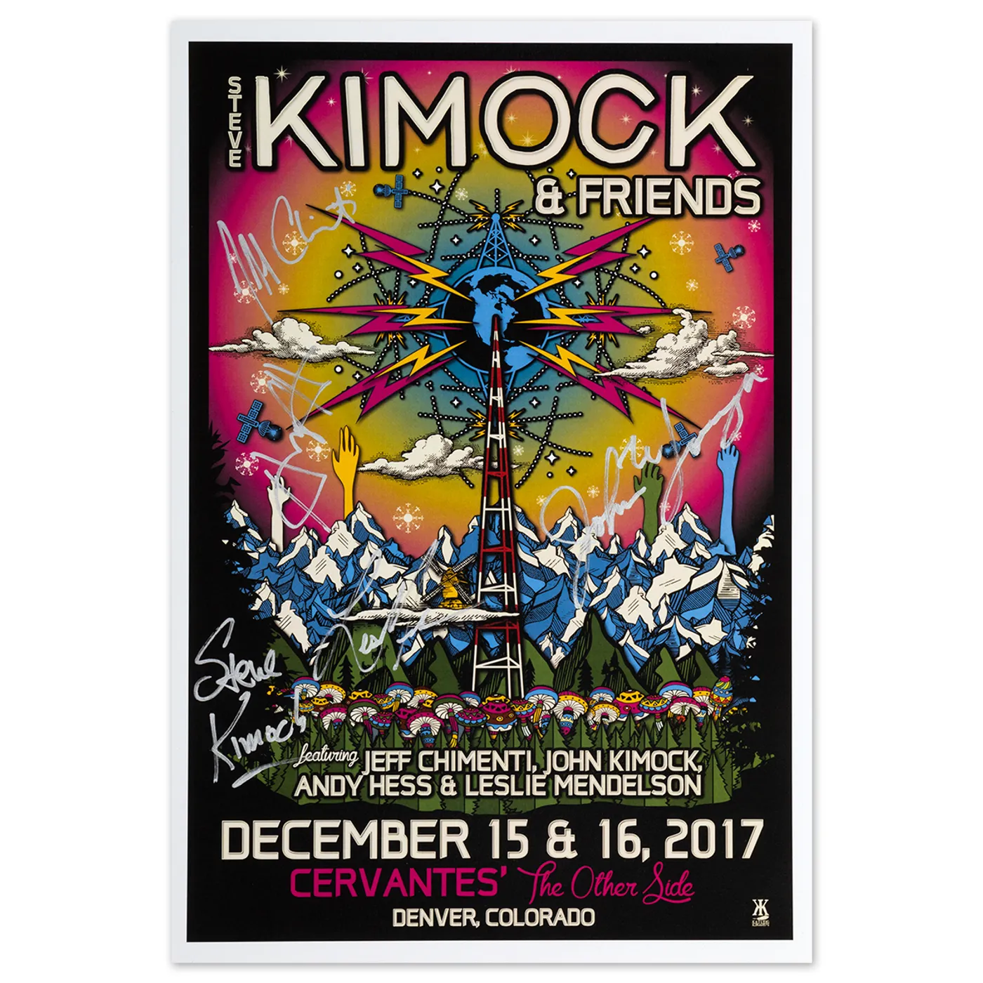 Steve Kimock SKF Cervantes Poster 2017