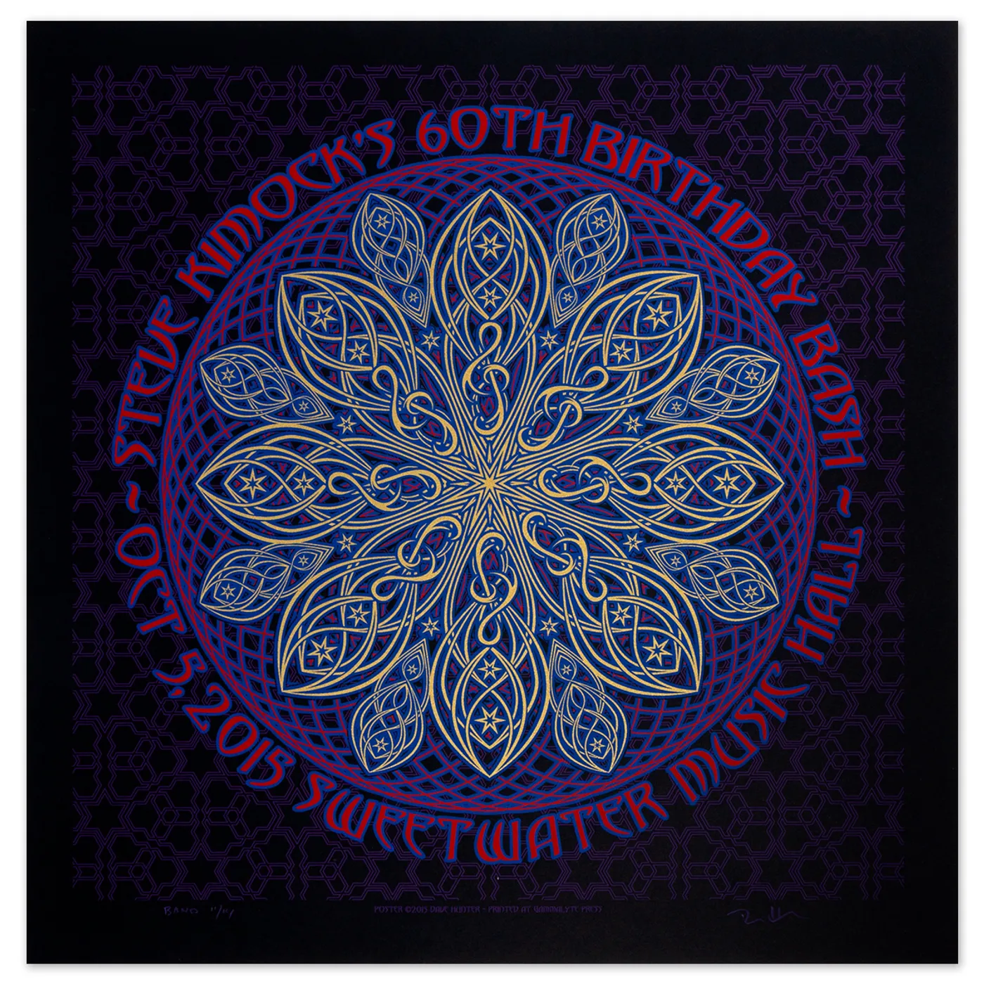 Steve Kimock 60th Birthday Bash Poster