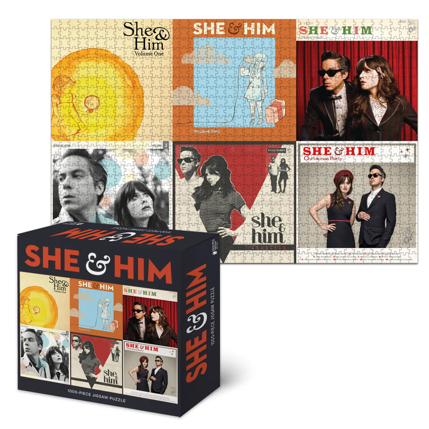 She & Him Limited Edition Album Puzzle