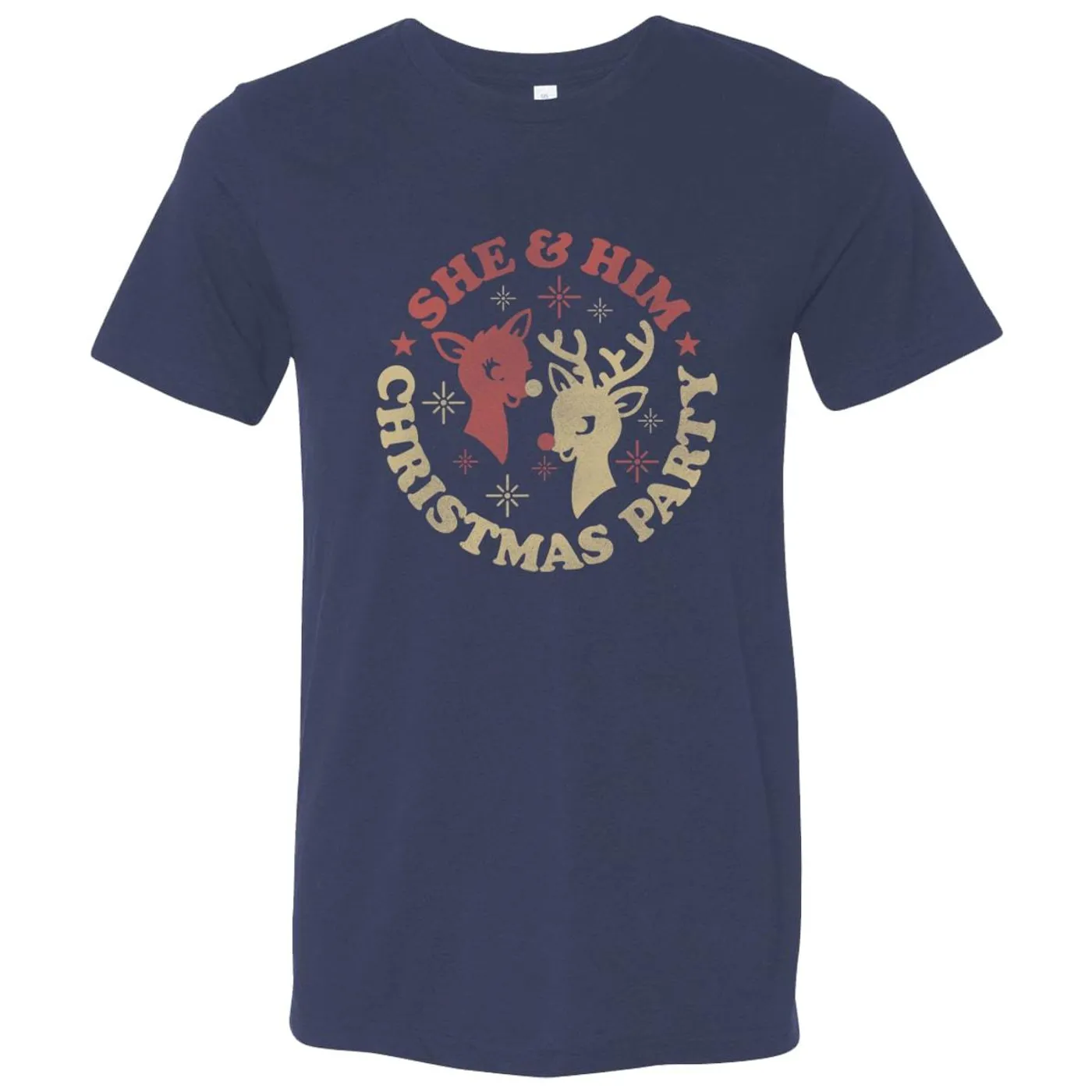 She & Him Unisex Reindeer Tee