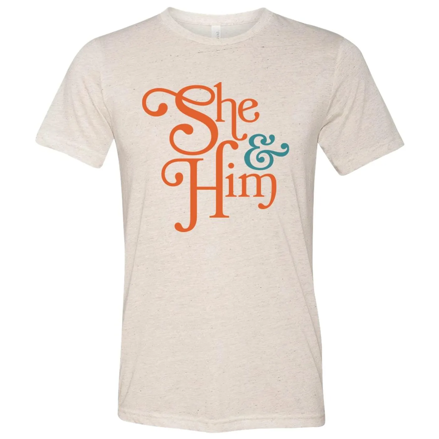 She & Him Unisex Logo Tee