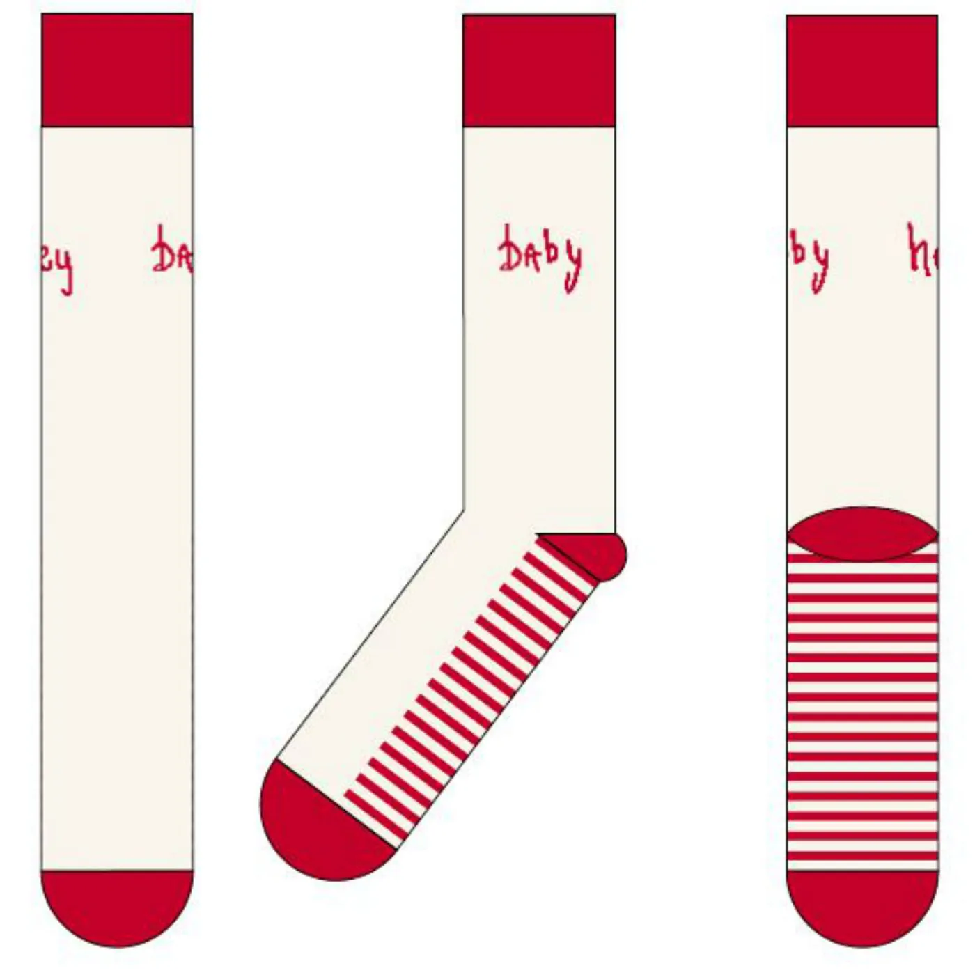 Rayland Baxter Hey Baby Knitted Socks