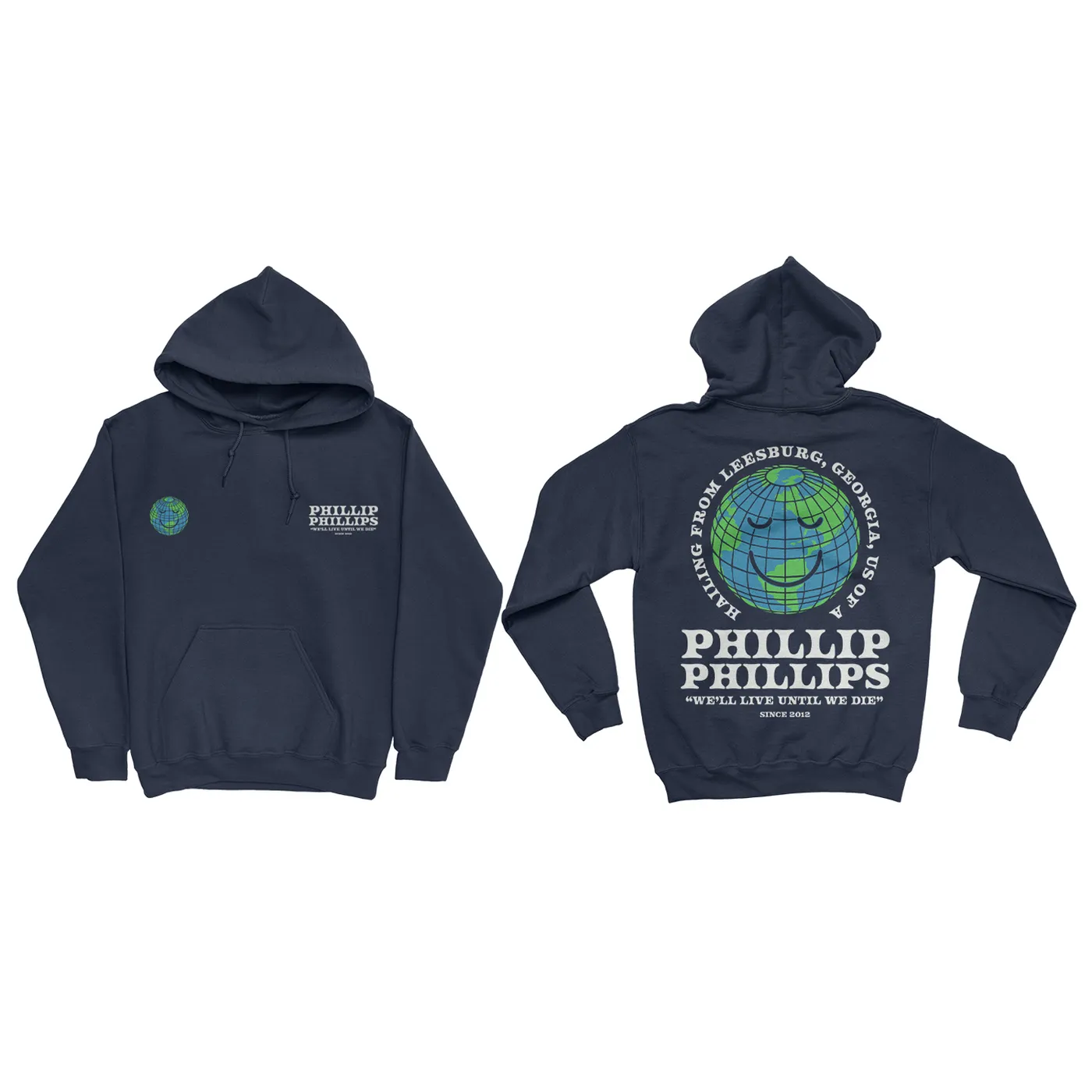 Phillip Phillips Globe Hoodie