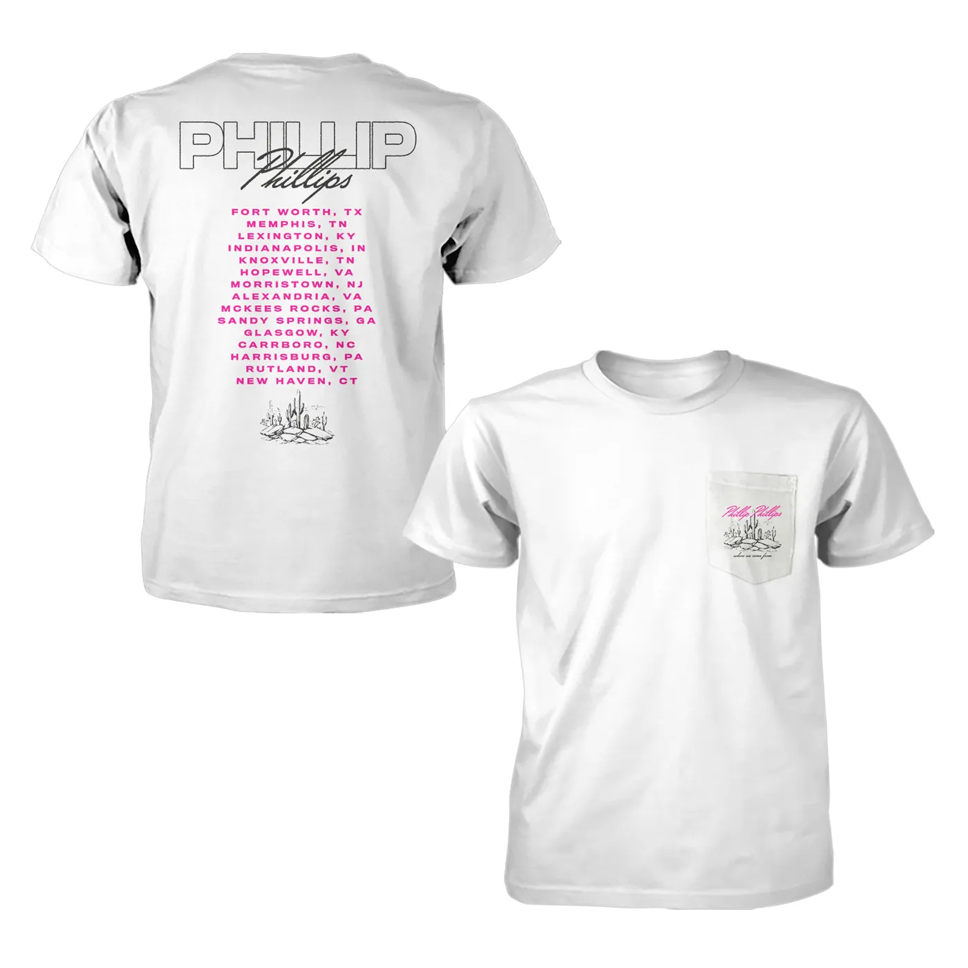 Phillip Phillips Where We Came From Tour Tee