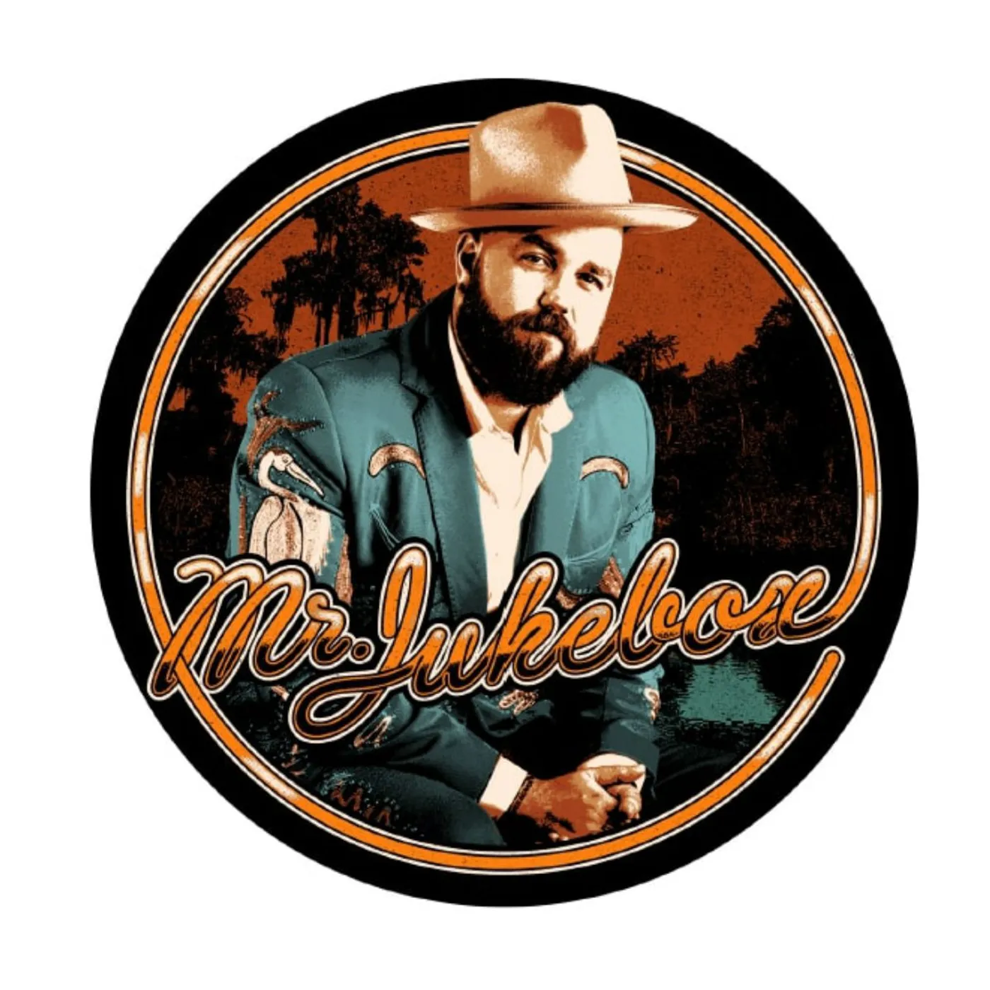 Joshua Hedley Portrait Sticker