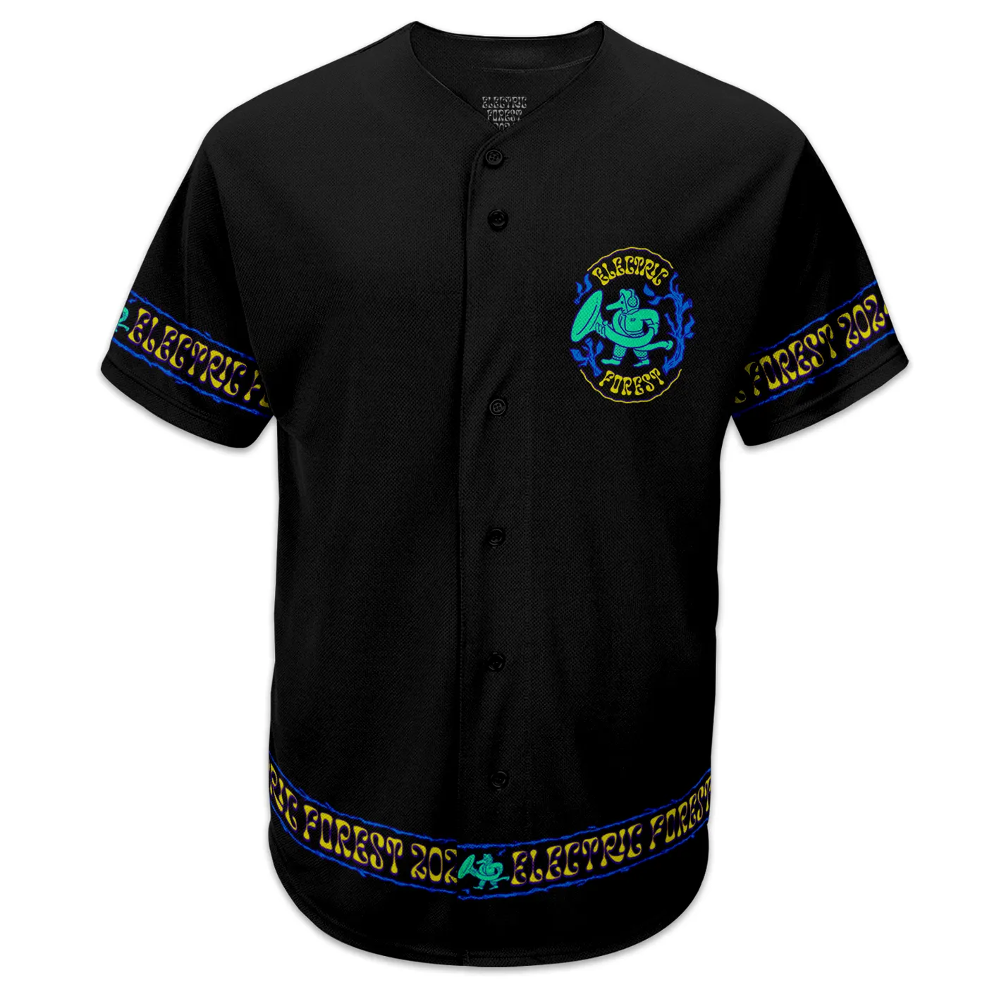 Electric Forest Festival Crew's All Here Baseball Jersey