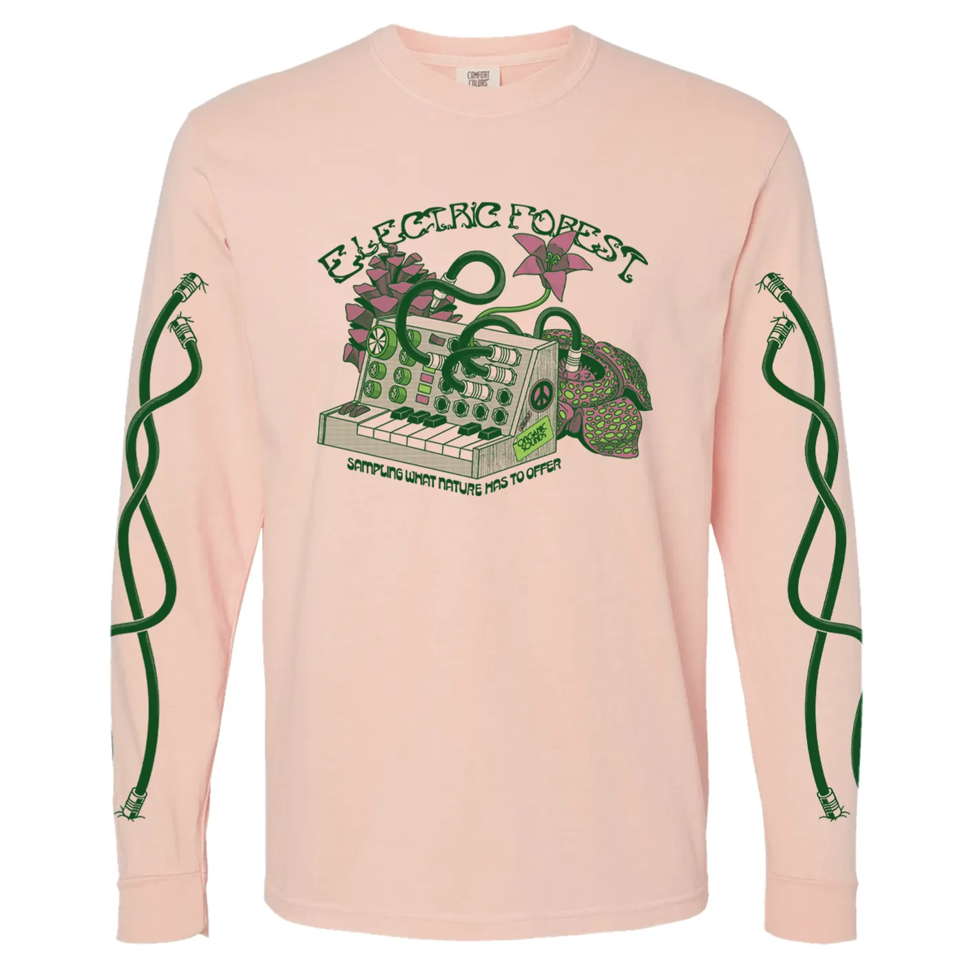 Electric Forest Festival Sampling What Nature has to Offer - Long Sleeve