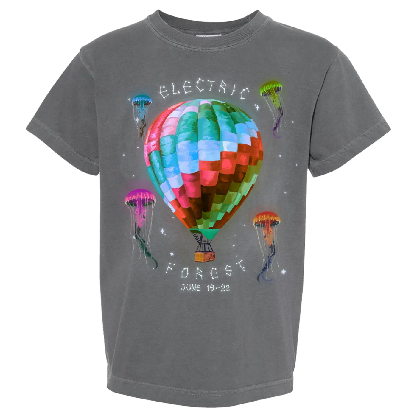 Electric Forest Festival Balloon & Jellyfish Youth Tee