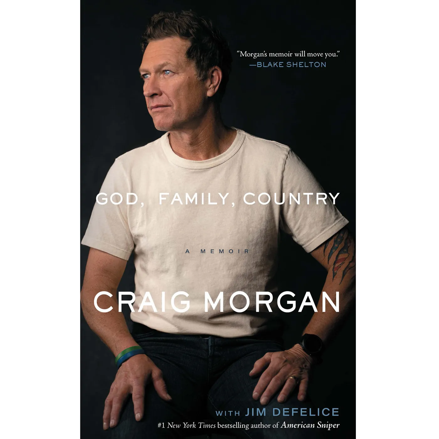 Craig Morgan “God, Family, Country Memoir” - Signed
