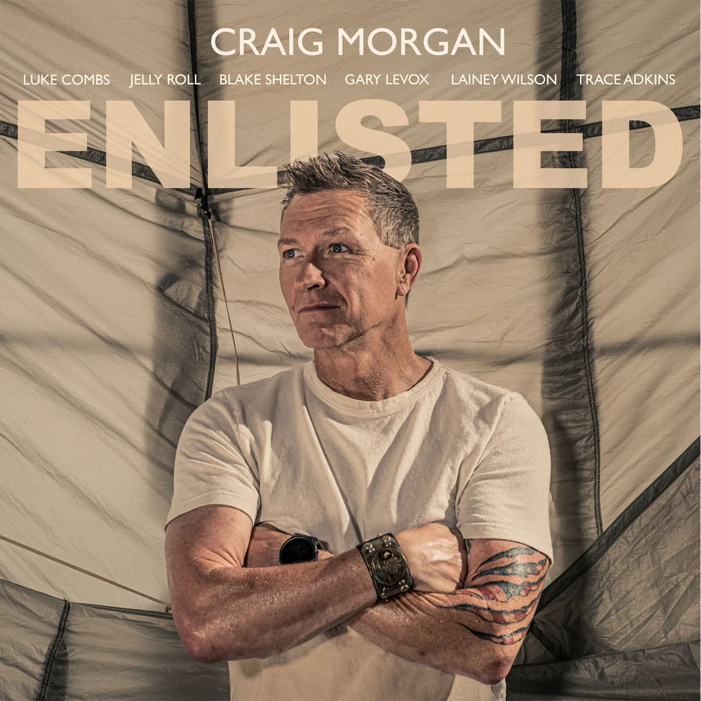 Craig Morgan ENLISTED SIGNED CD