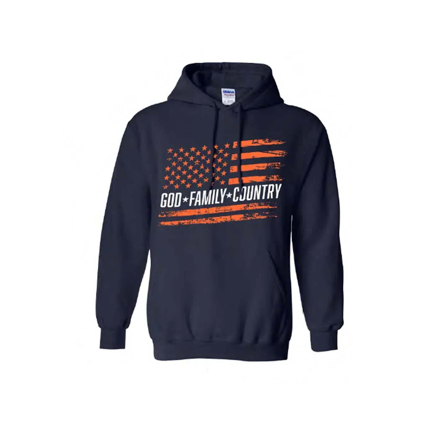 Craig Morgan God Family Country Hoodie Navy