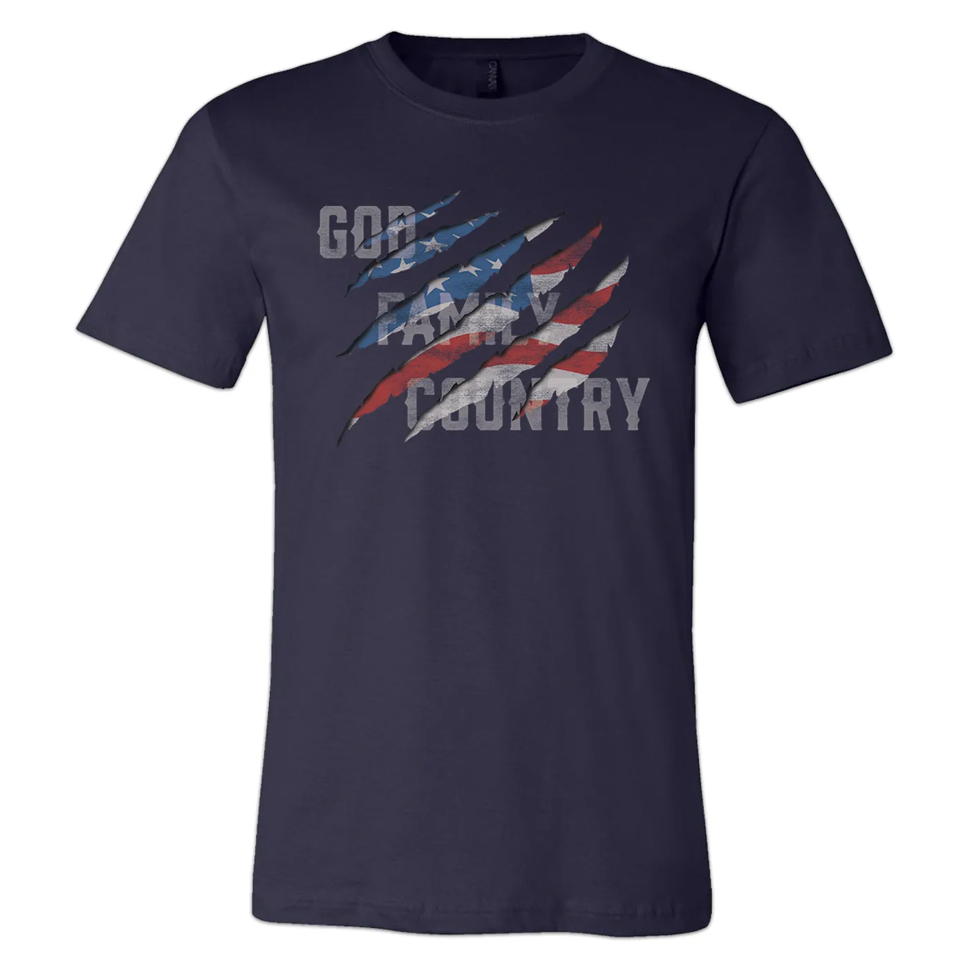 Craig Morgan God Family Country Flag Tee