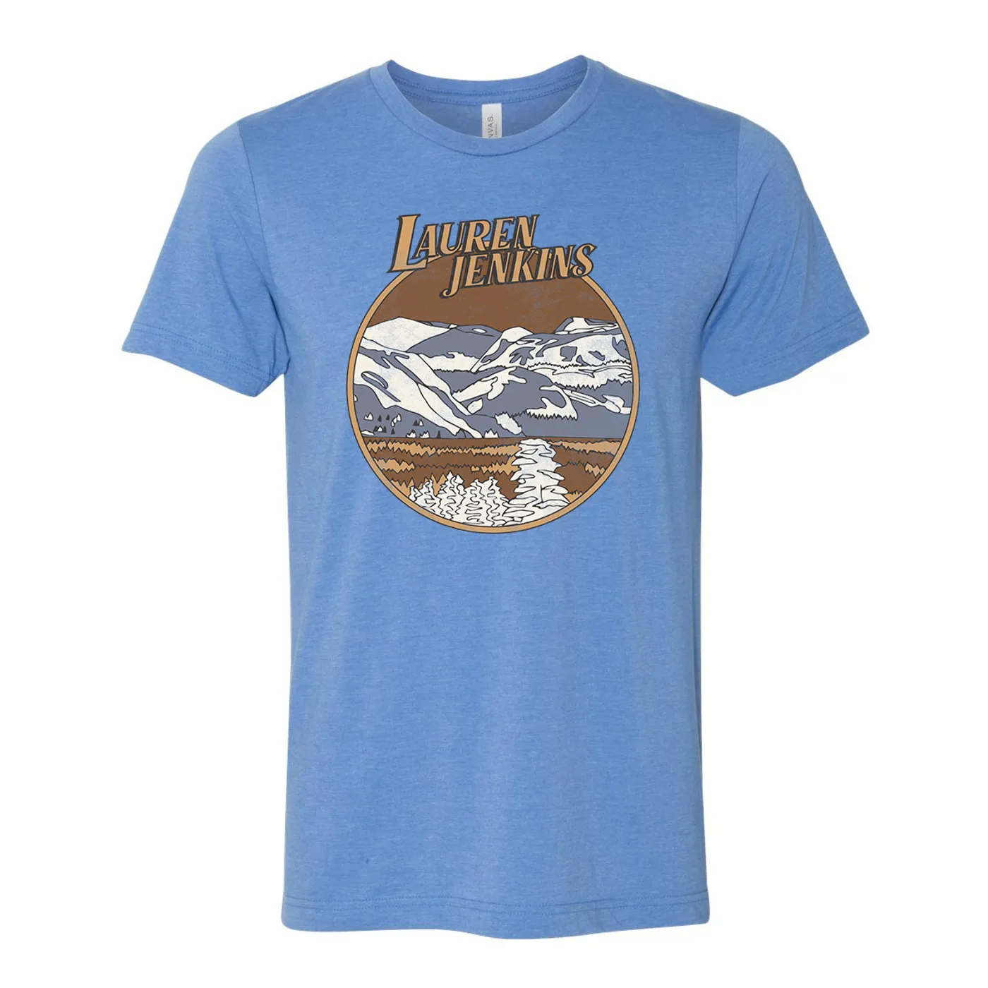 Lauren Jenkins VINTAGE MOUNTAIN SCENE TEE