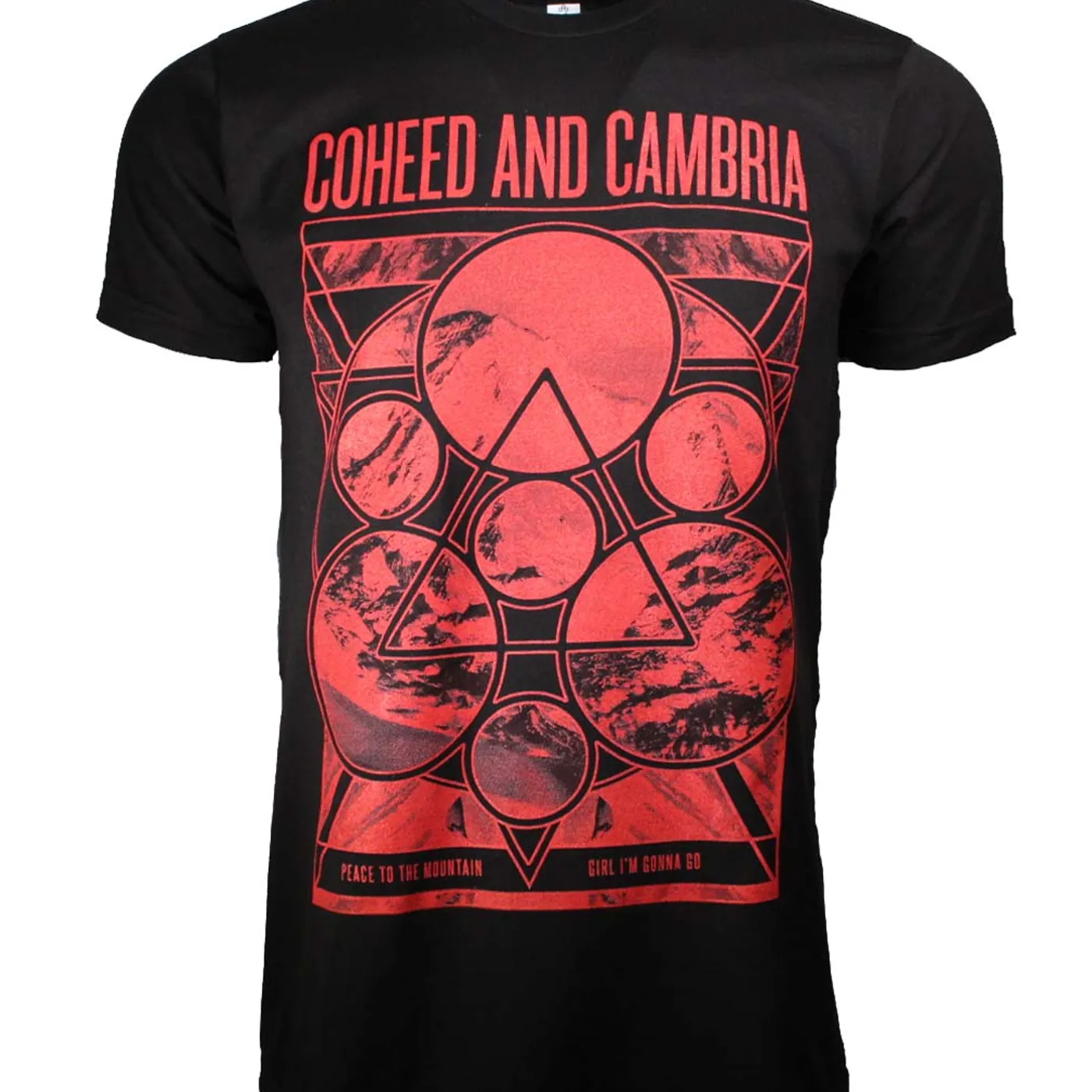 Coheed & Cambria T Shirt | Coheed and Cambria Mountain Peace T-Shirt