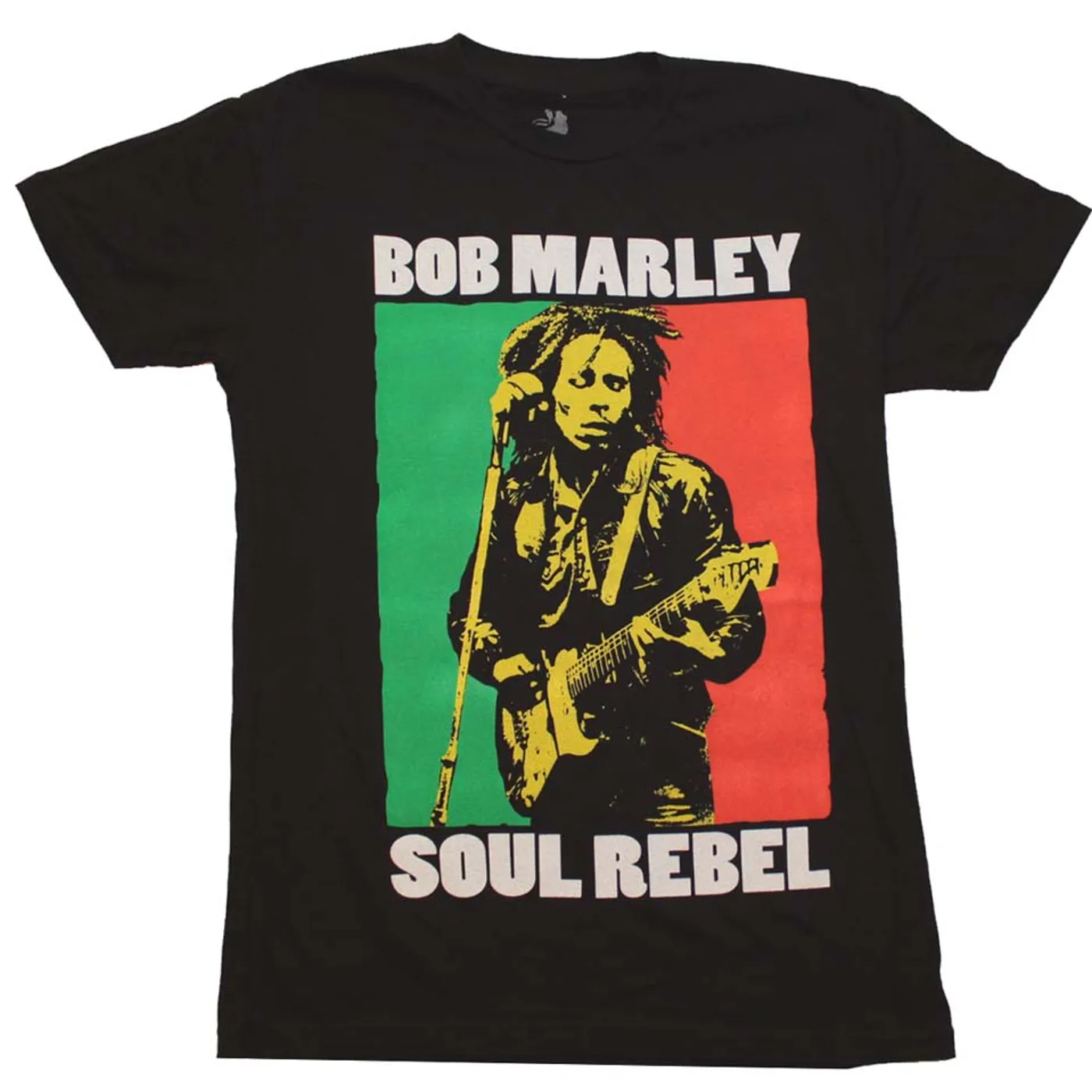Bob Marley T Shirt | Bob Marley Soul Rebel Color Block T-Shirt
