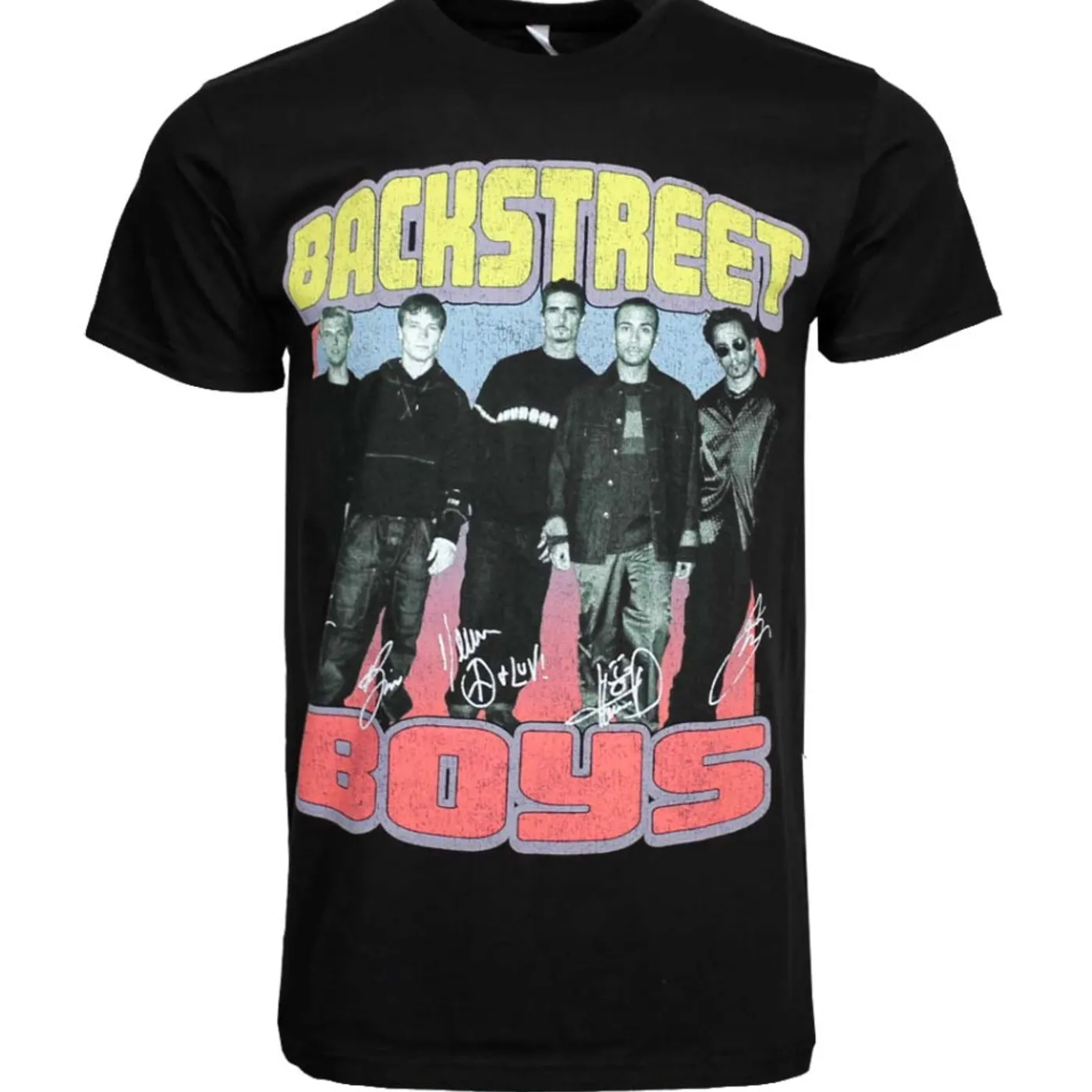Backstreet Boys T Shirt | Backstreet Boys Vintage Destroyed T-Shirt