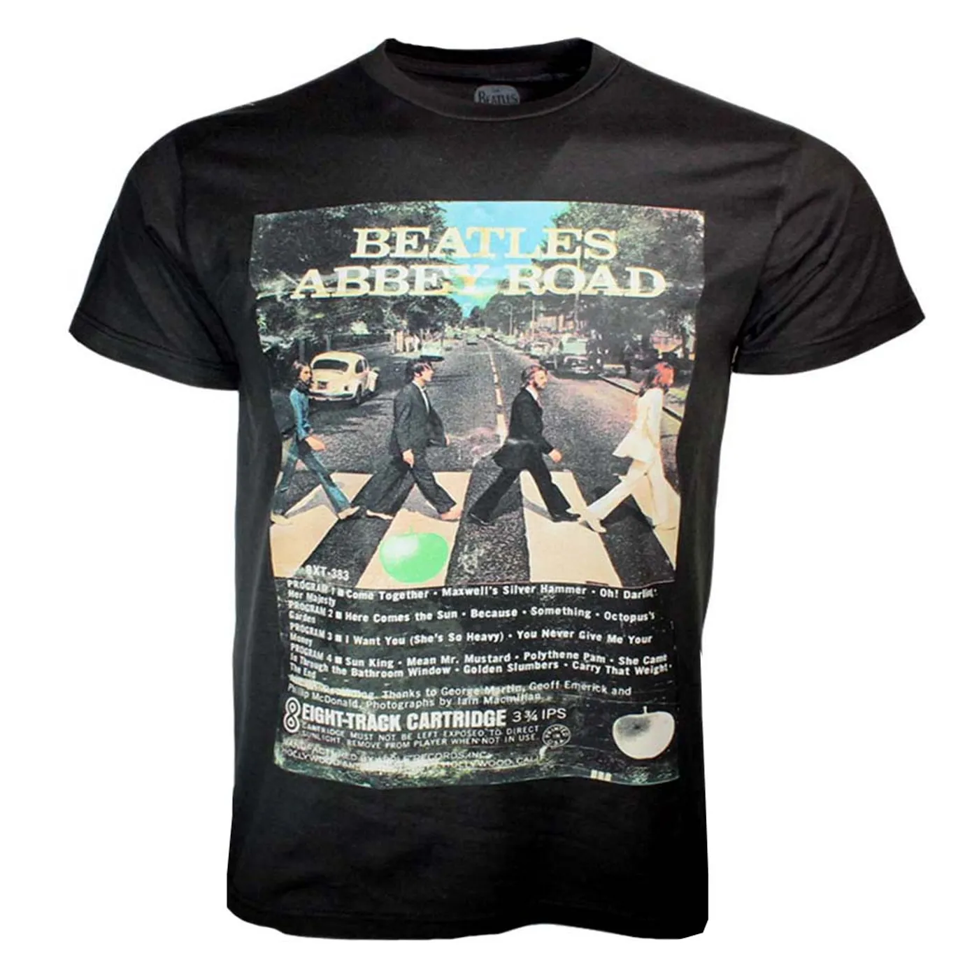The BeatlesT Shirt | Beatles 8-Track Abbey Road 50th Anniversary T-Shirt