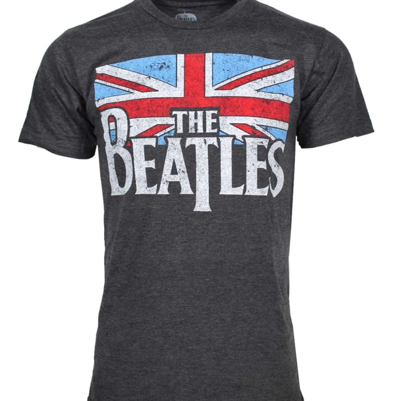 The BeatlesT Shirt | Beatles Distressed British Flag T-Shirt