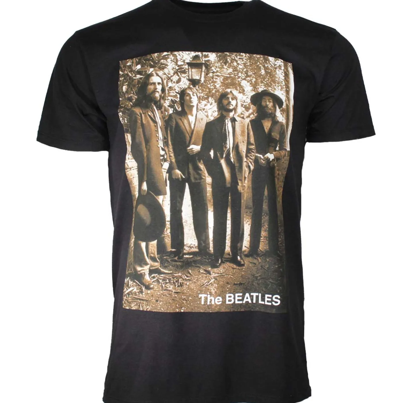 The BeatlesT Shirt | Beatles Sepia 1969 T-Shirt