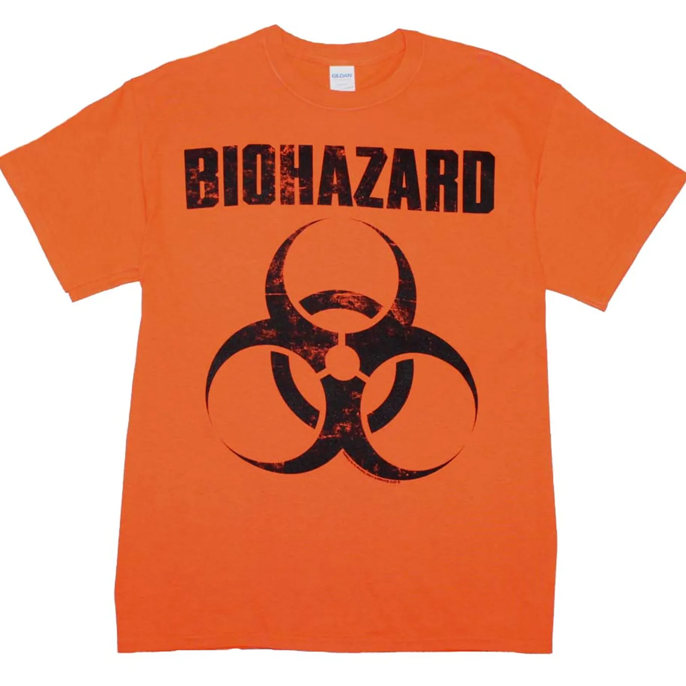 Biohazard T Shirt | Biohazard Distressed Logo T-Shirt