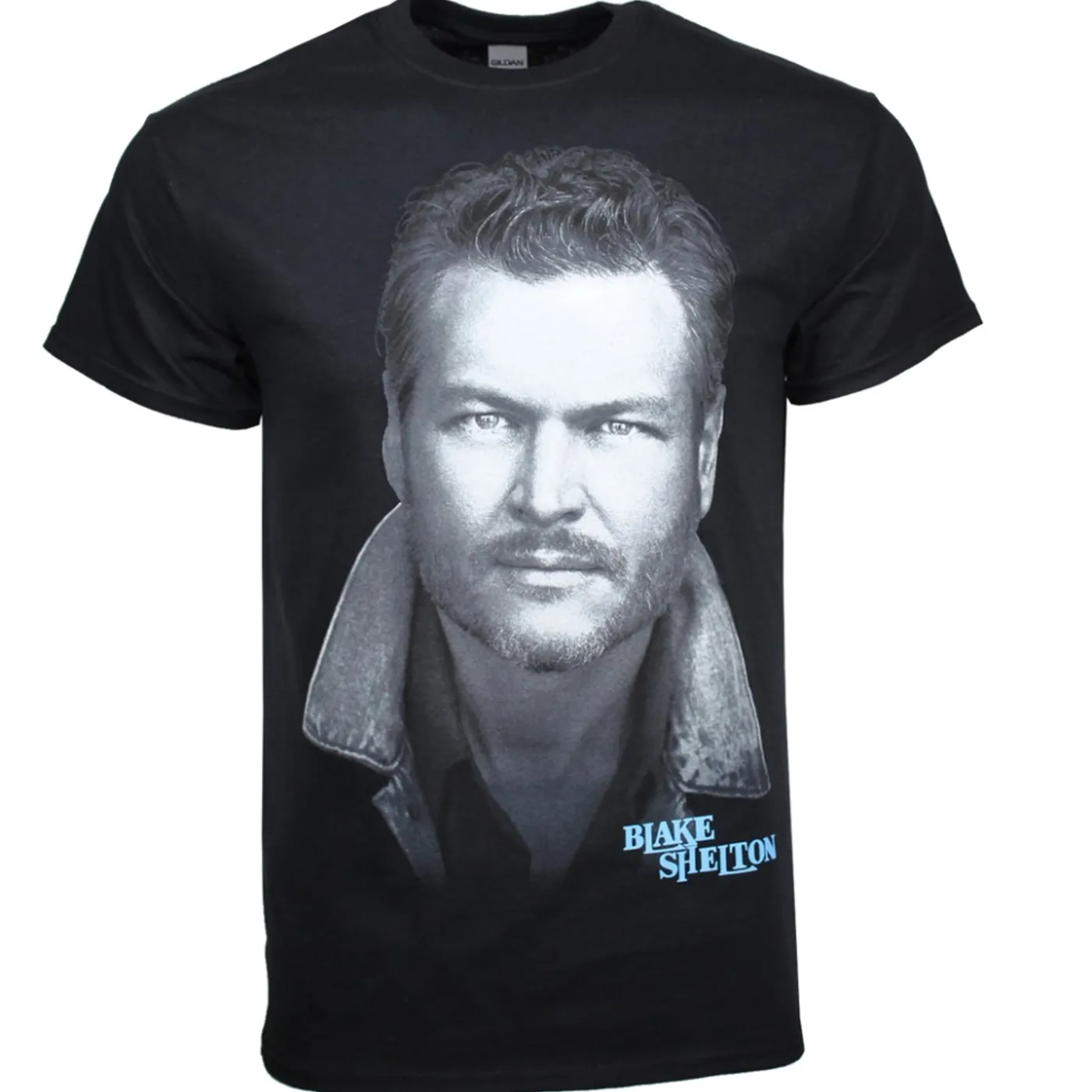 Blake Shelton T Shirt | Blake Shelton Portrait T-Shirt - Large