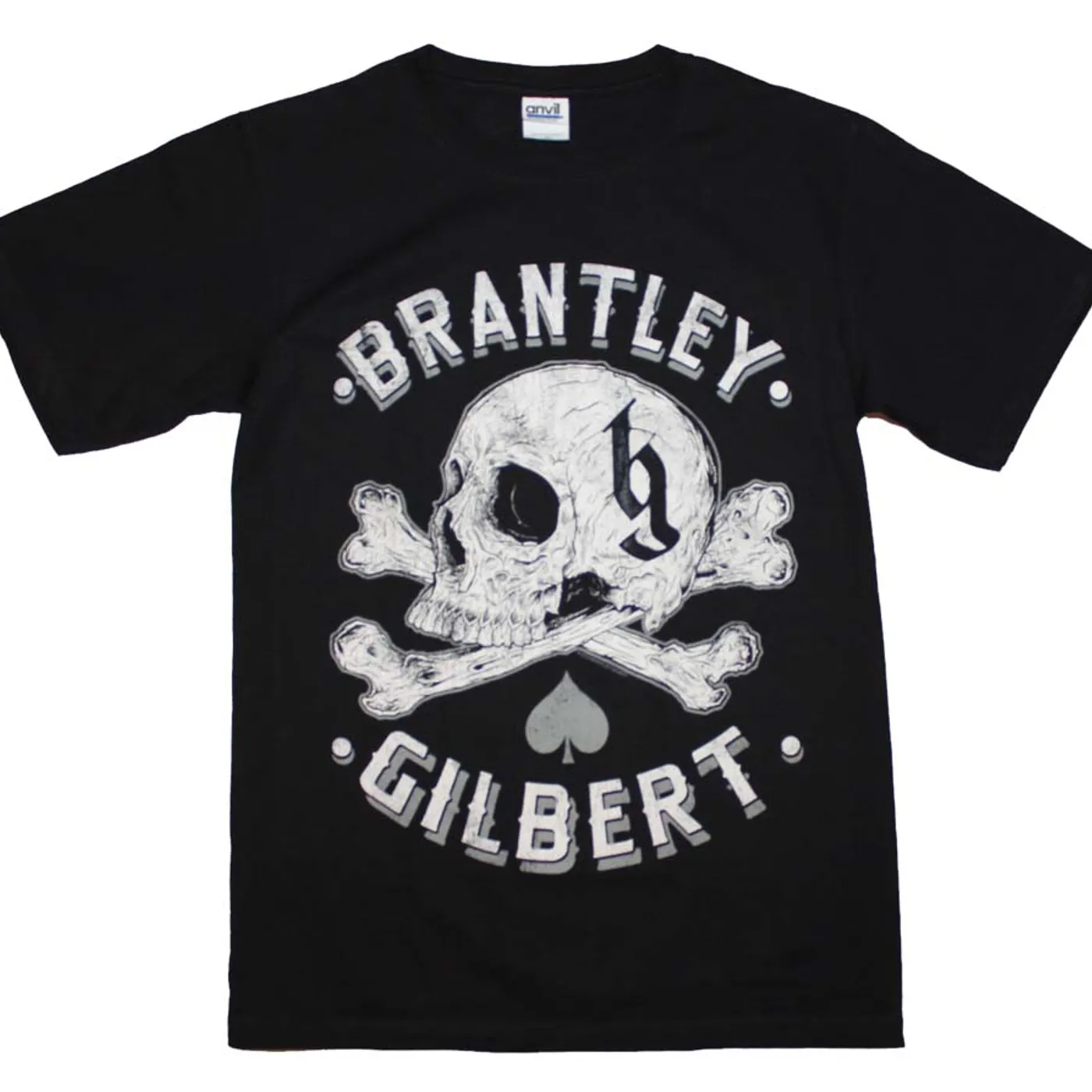 Brantley Gilbert T Shirt | Brantley Gilbert Skull T-Shirt
