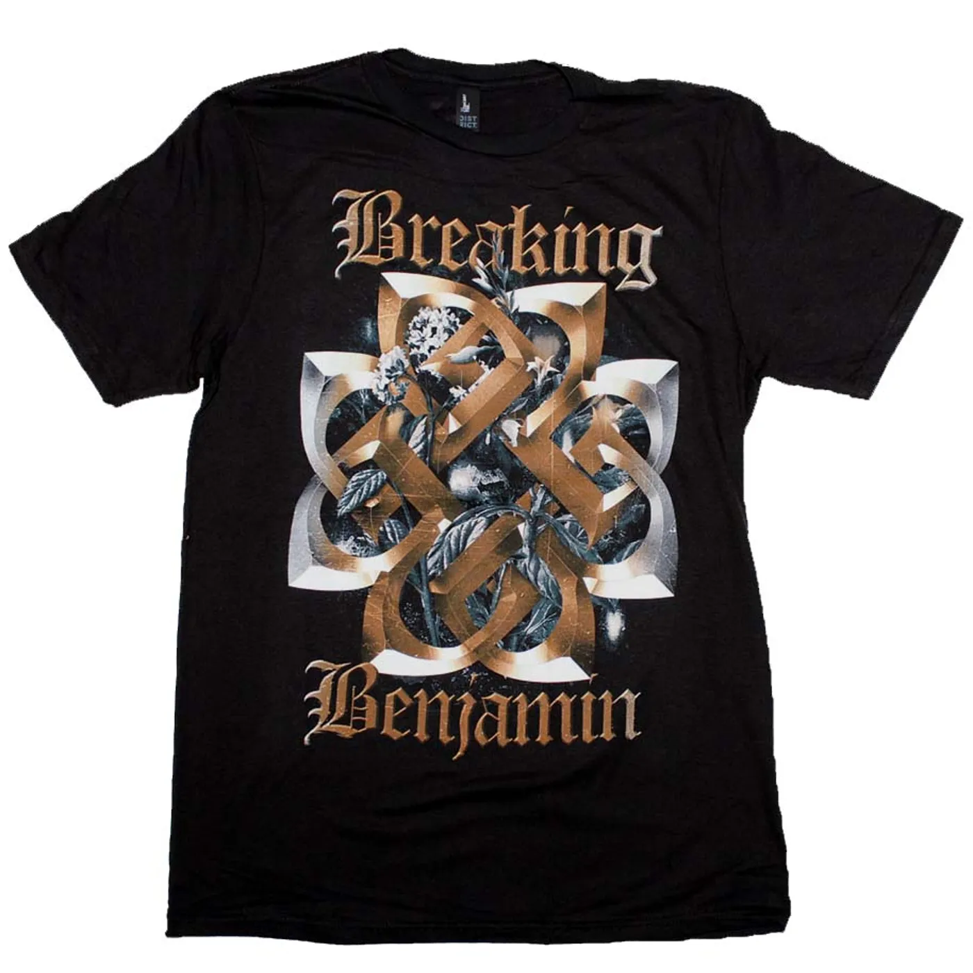 Breaking Benjamin T Shirt | Breaking Benjamin Floral Symbol T-Shirt