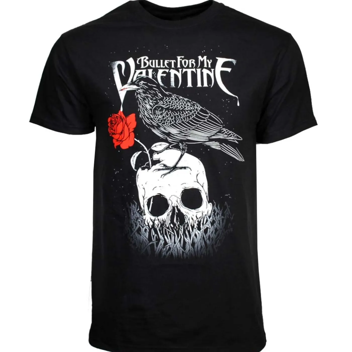 Bullet For My Valentine T Shirt | Bullet For My Valentine Raven T-Shirt
