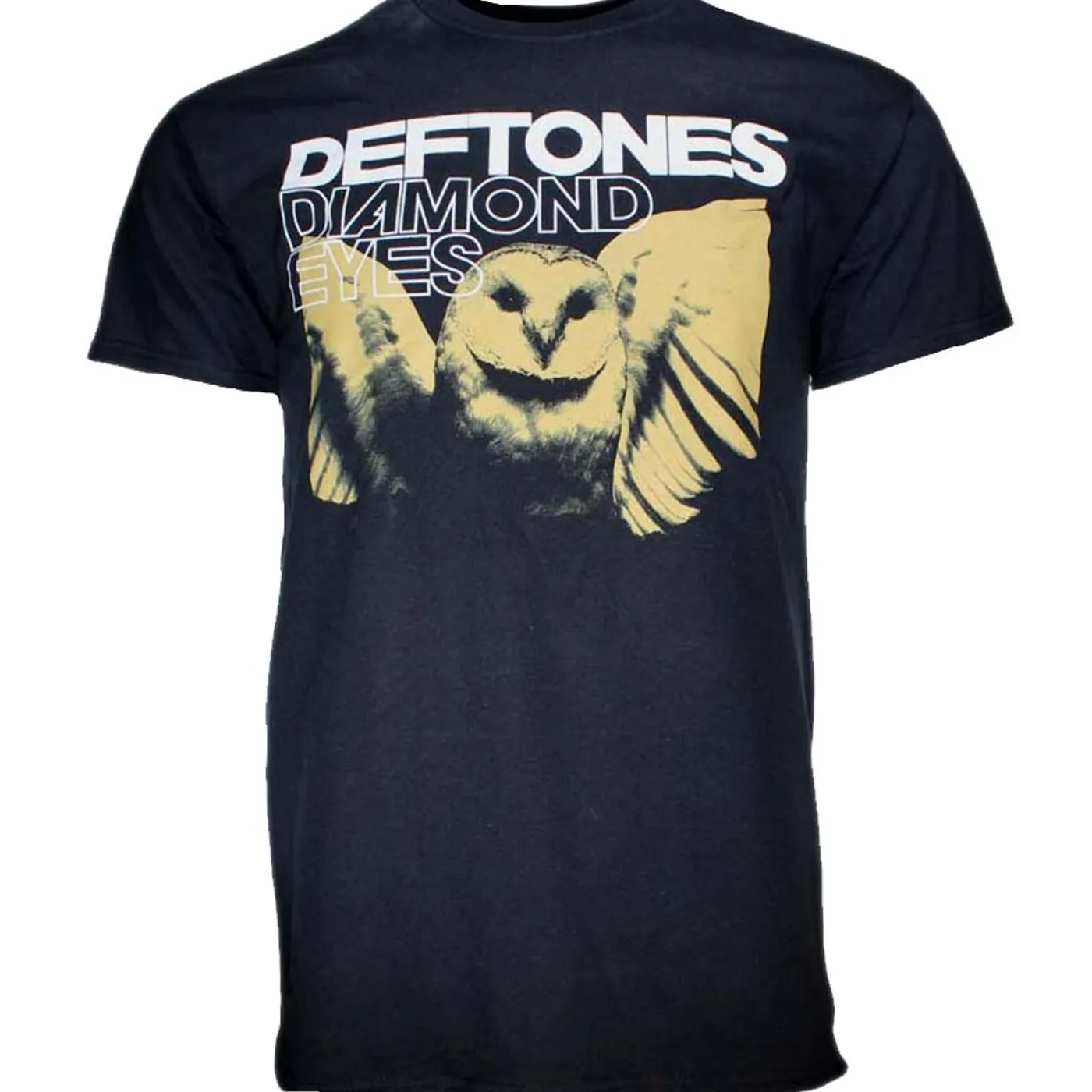 Deftones T Shirt | Deftones Sepia Owl T-Shirt