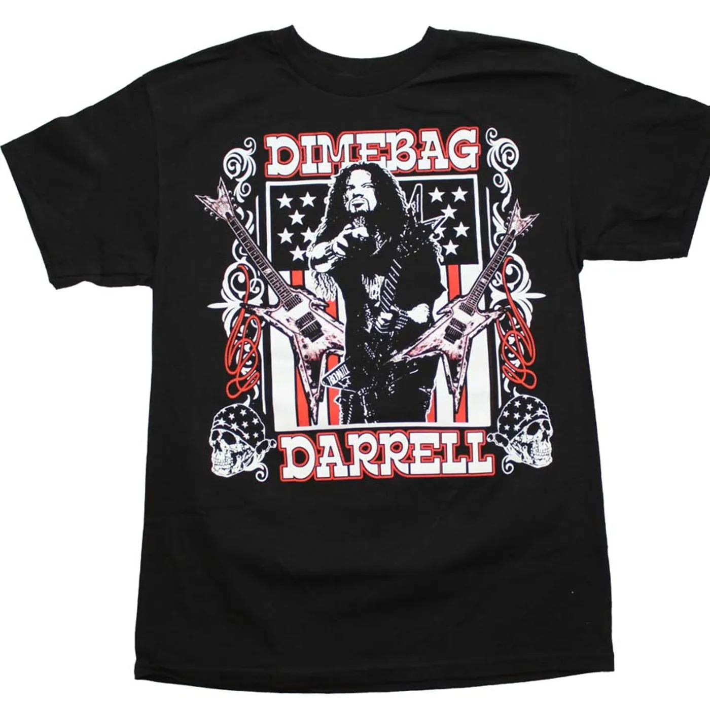 Pantera T Shirt | Dimebag Darrell Guitars Flag T-Shirt