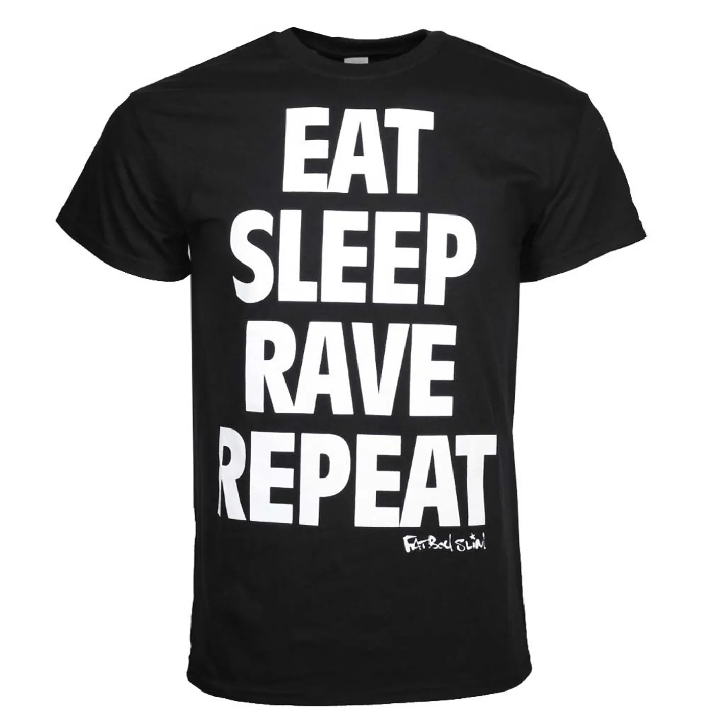 Fatboy Slim T Shirt | Fatboy Slim Eat Sleep T-Shirt