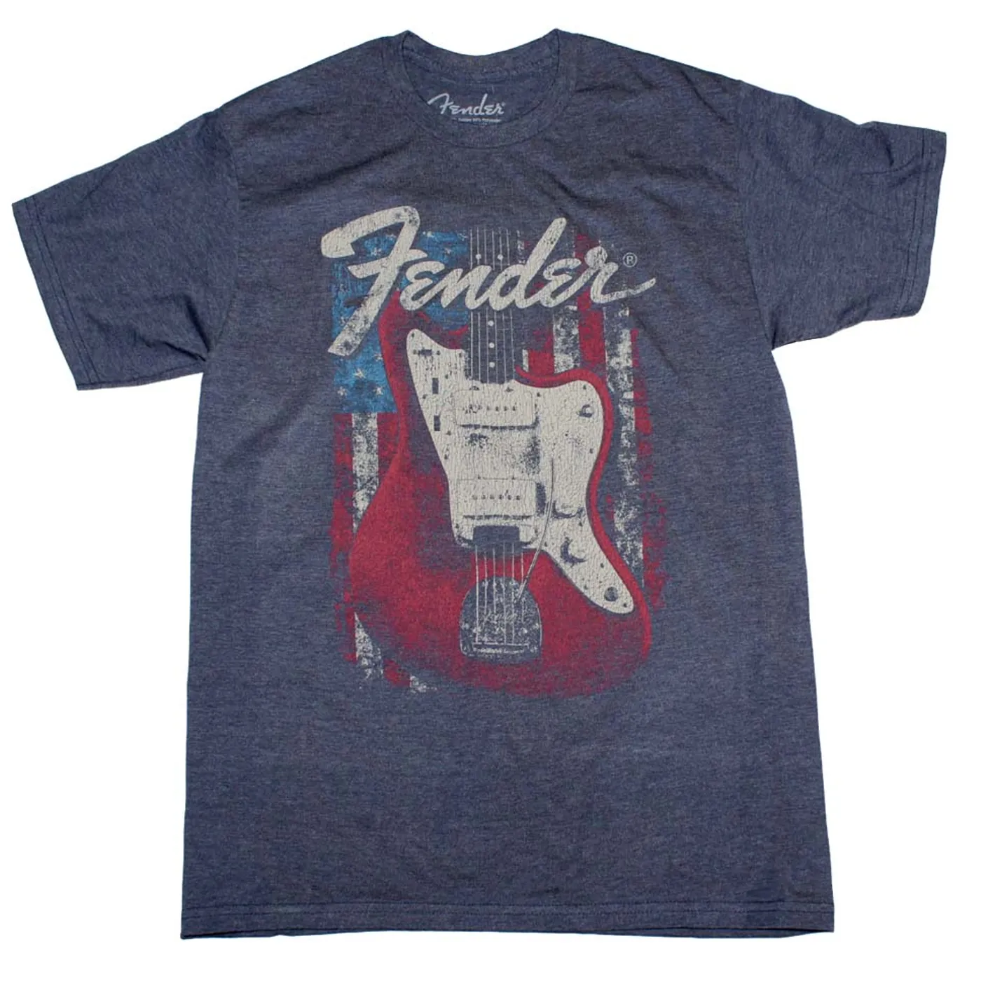 Fender T Shirt | Fender Flag Guitar T-Shirt