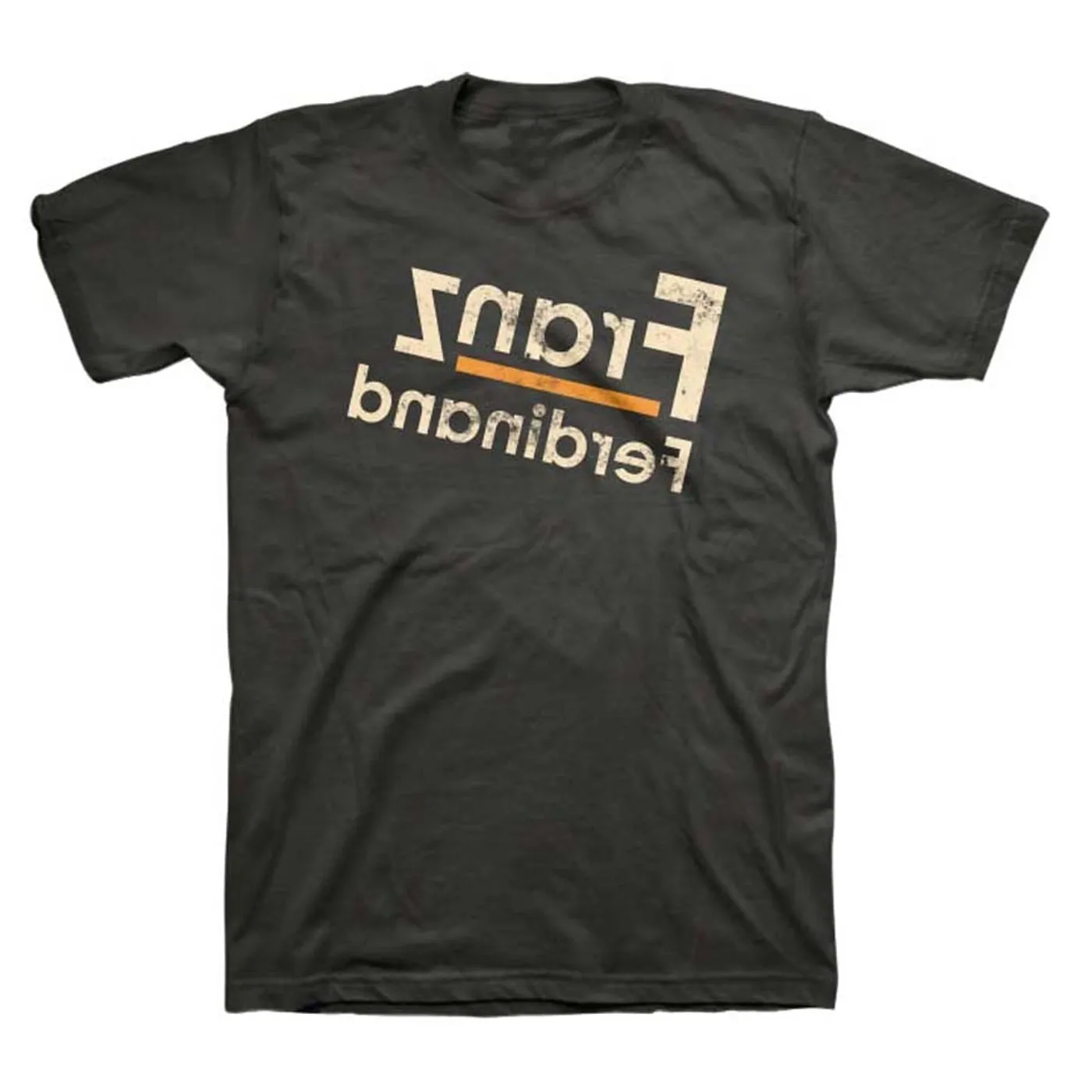 Franz Ferdinand T Shirt | Franz Ferdinand Reverse Logo Fitted T-Shirt