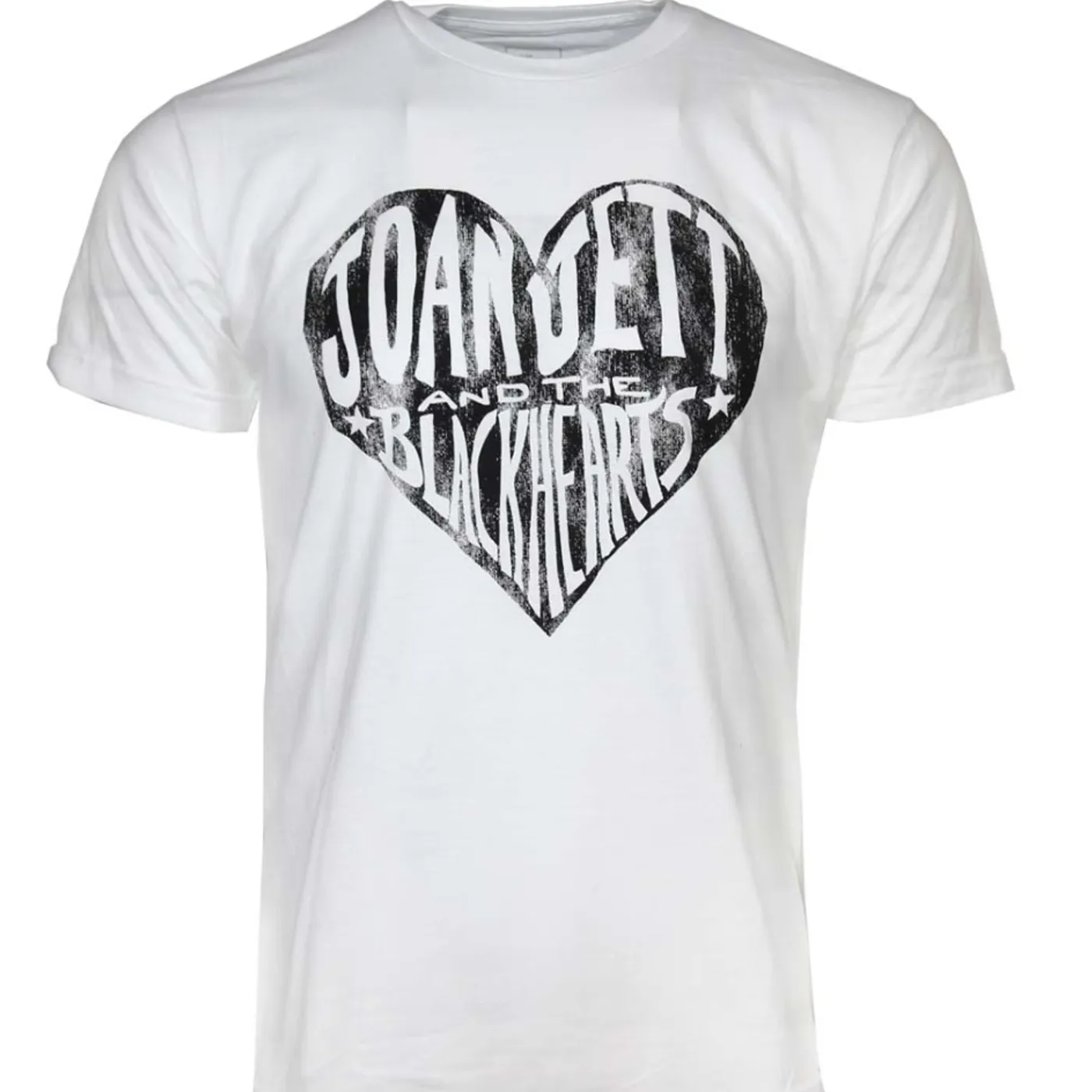 Joan Jett & the Blackhearts T Shirt | Joan Jett Blackhearts White T-Shirt