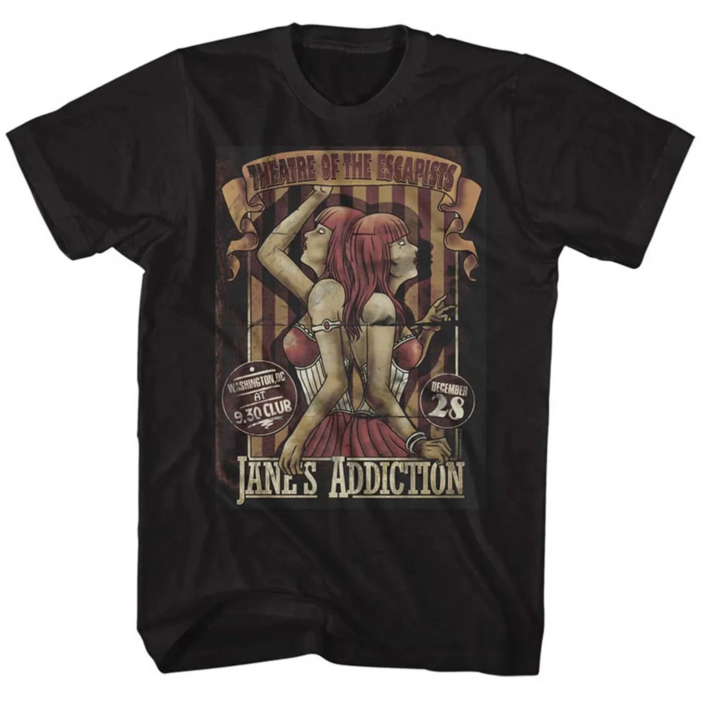 Jane's Addiction T Shirt | Janes Addiction Siamese Twins T-Shirt