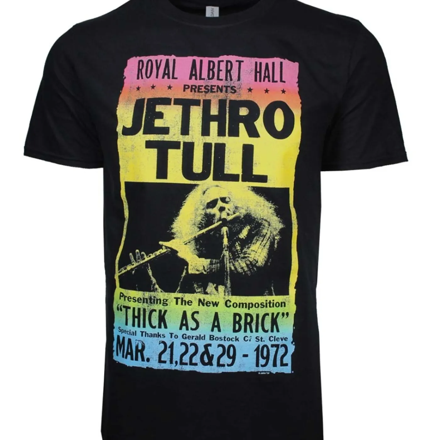 Jethro Tull T Shirt | Jethro Tull Royal Albert Hall T-Shirt