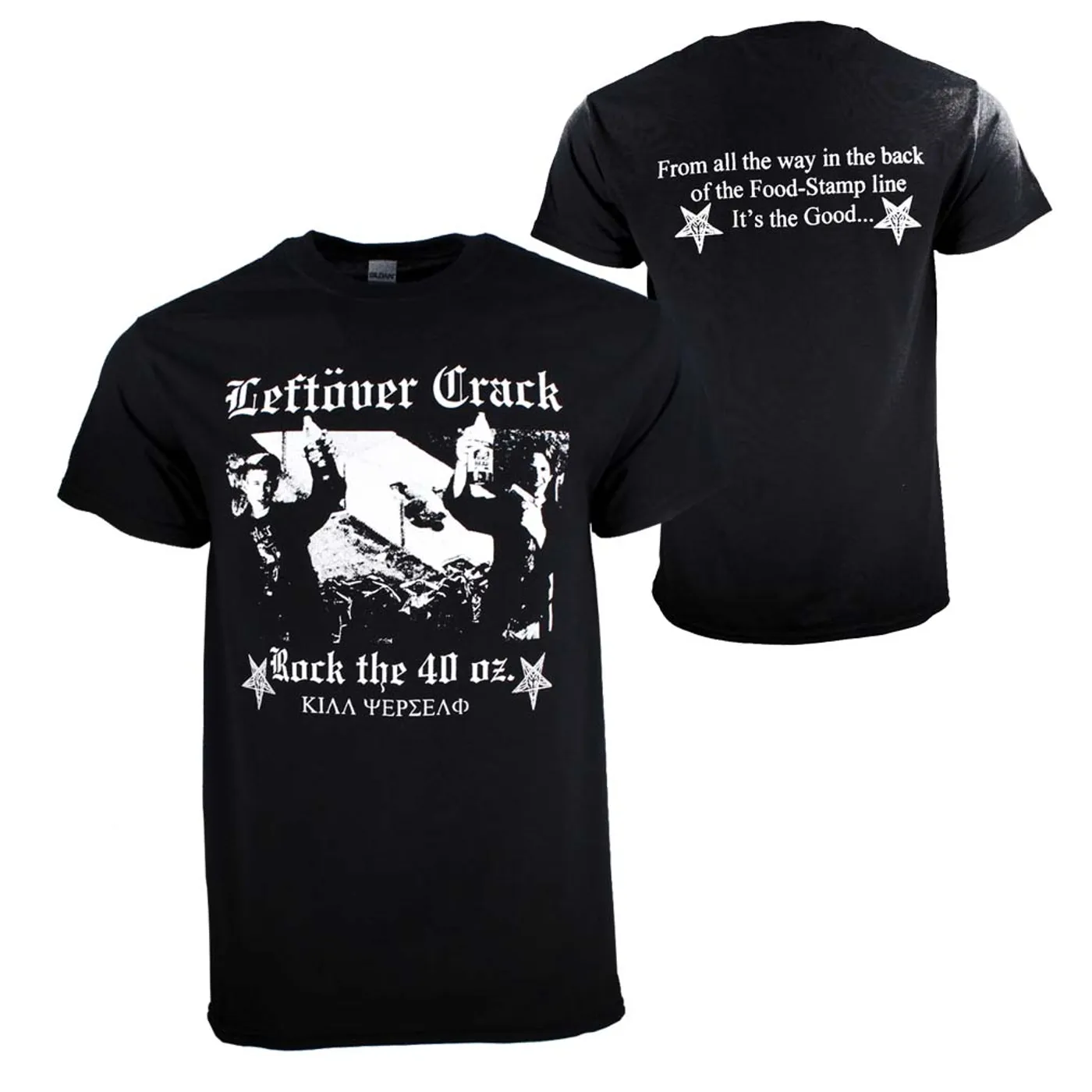 Leftöver Crack T Shirt | Leftover Crack Rock the 40 oz. T-Shirt