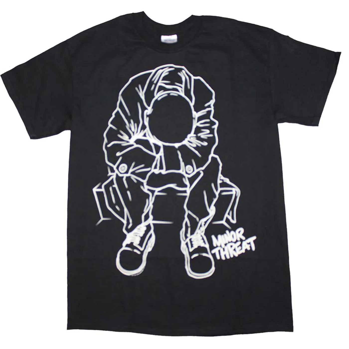 Minor Threat T Shirt | Minor Threat Outline T-Shirt