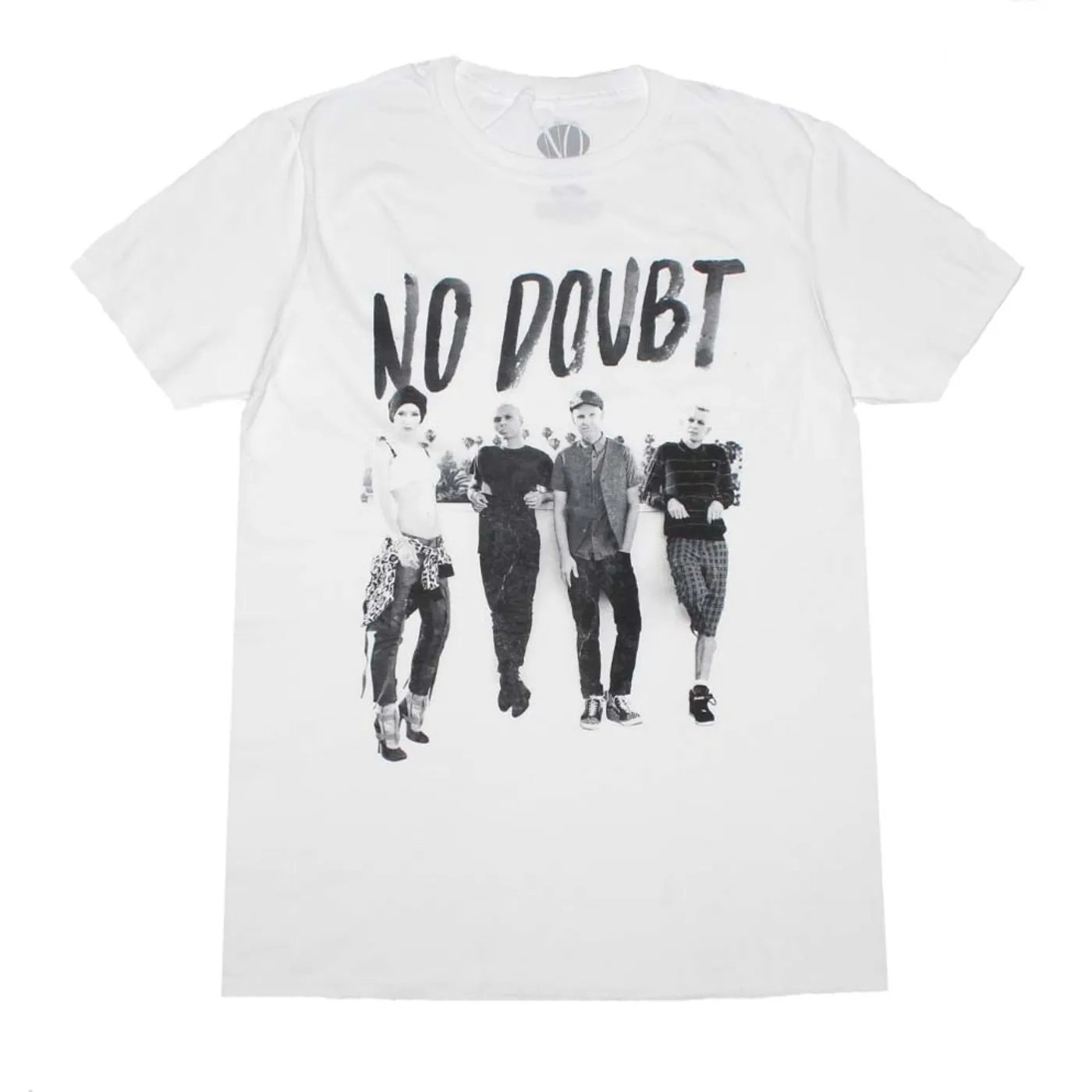 No Doubt T Shirt | No Doubt Rooftop White T-Shirt