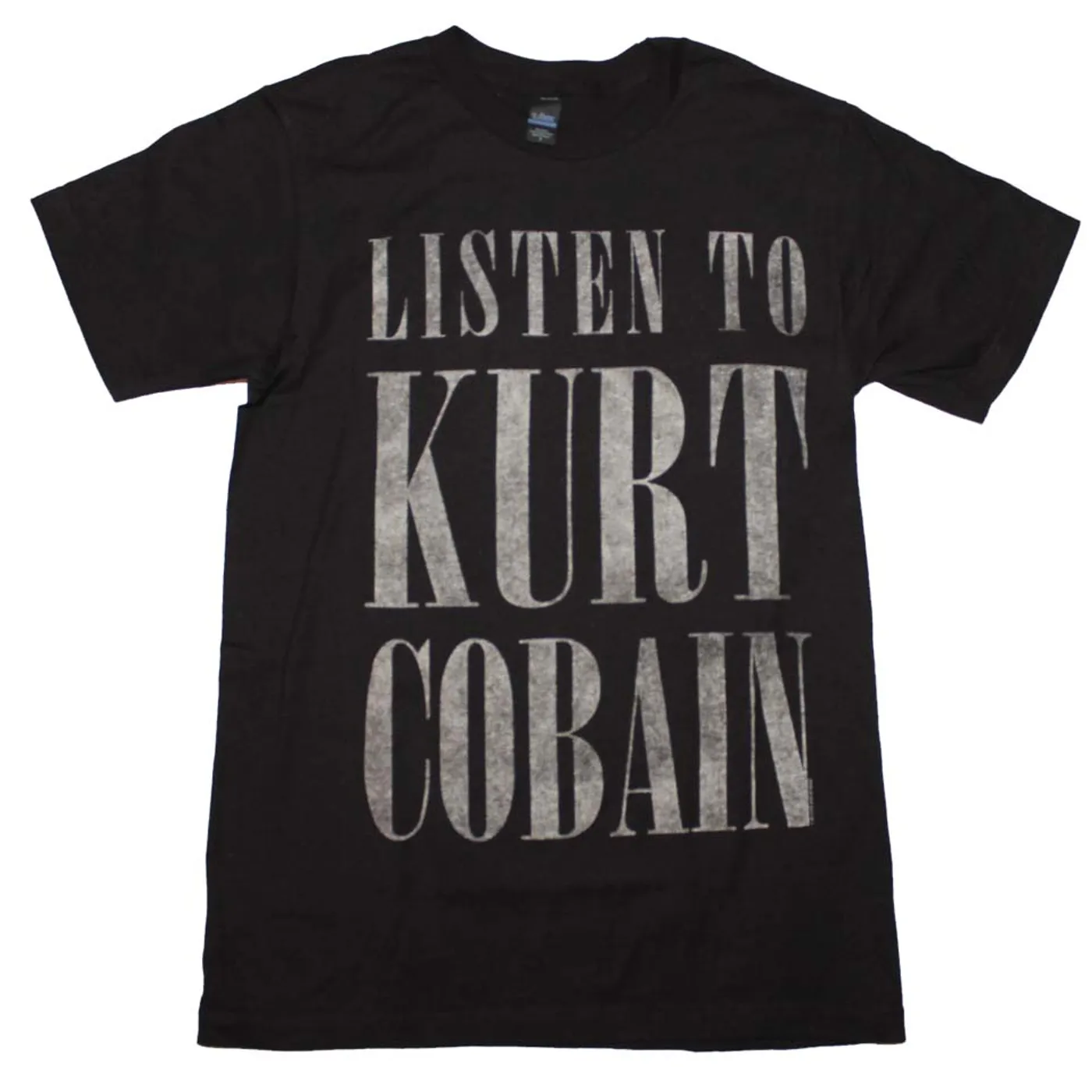 Nirvana T Shirt | Nirvana Listen to Kurt Cobain Slim Fit T-Shirt