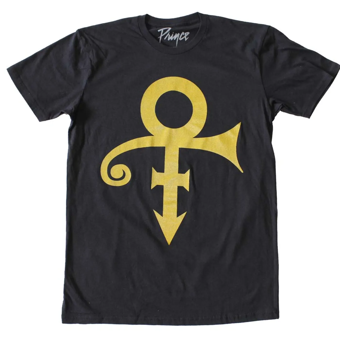 Prince Gold Symbol Logo T-Shirt