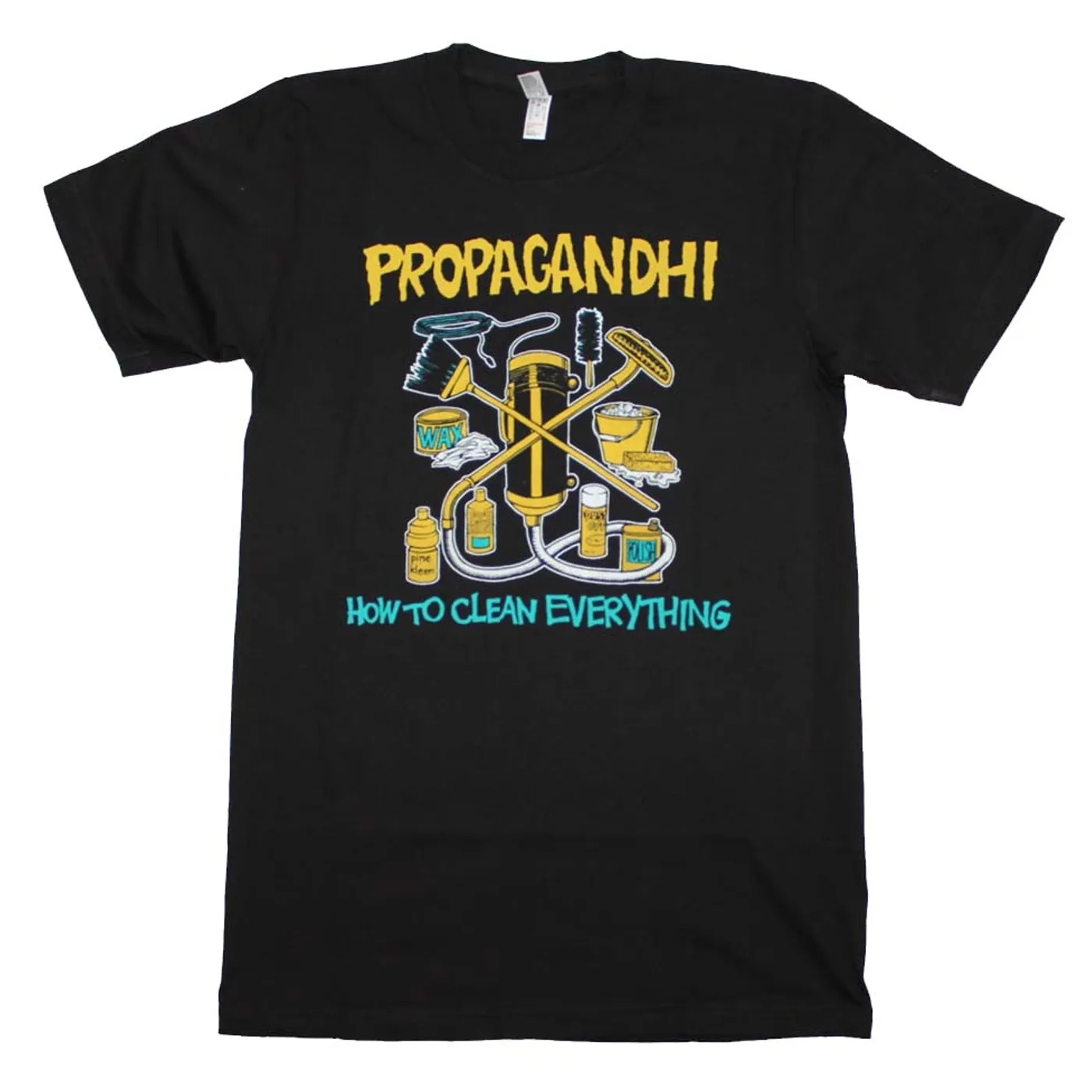 Propagandhi T Shirt | Propagandhi How to Clean Everything T-Shirt