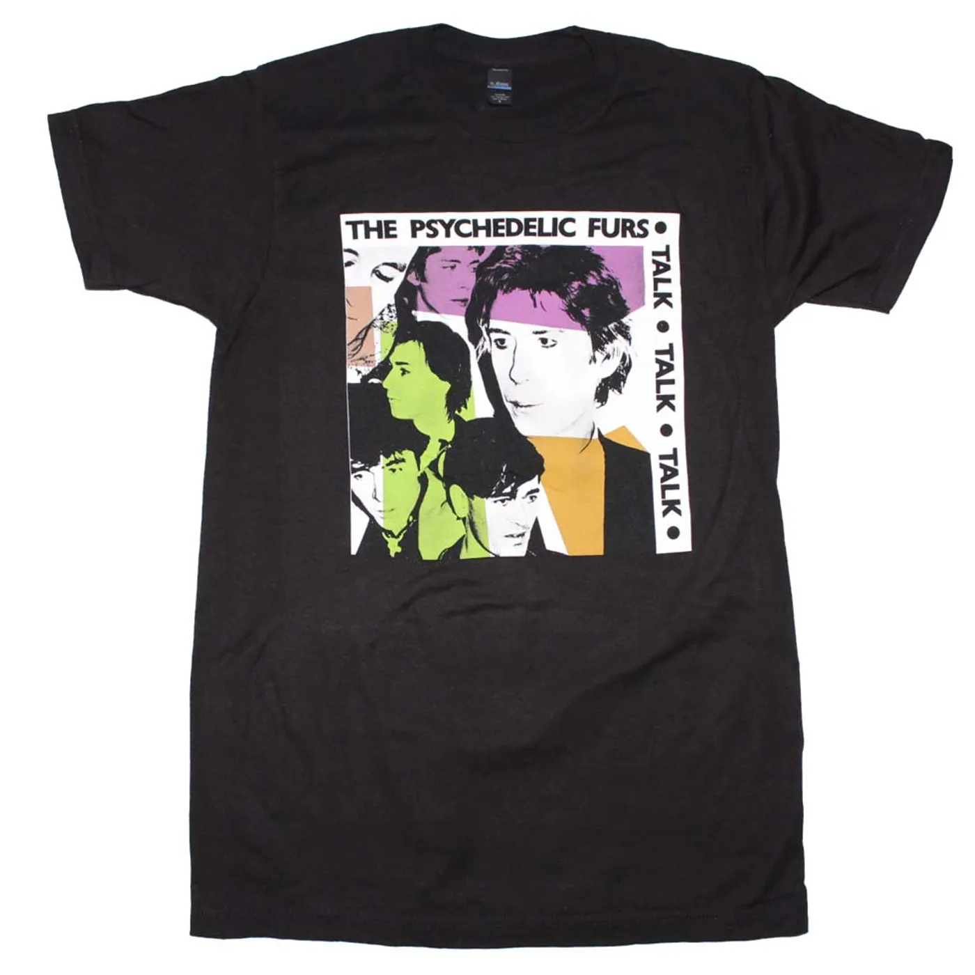The Psychedelic Furs T Shirt | Psychedelic Furs Talk Talk Talk Fitted T-Shirt