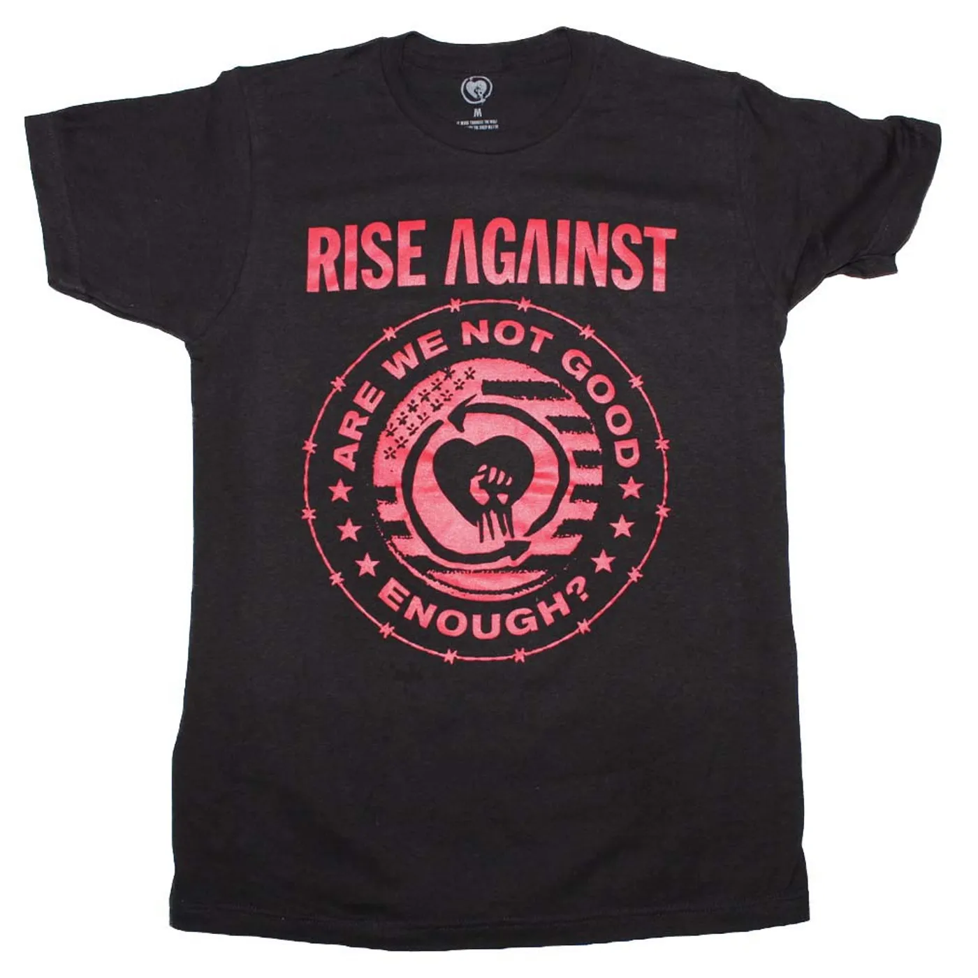 Rise Against T Shirt | Rise Against Good Enough T-Shirt