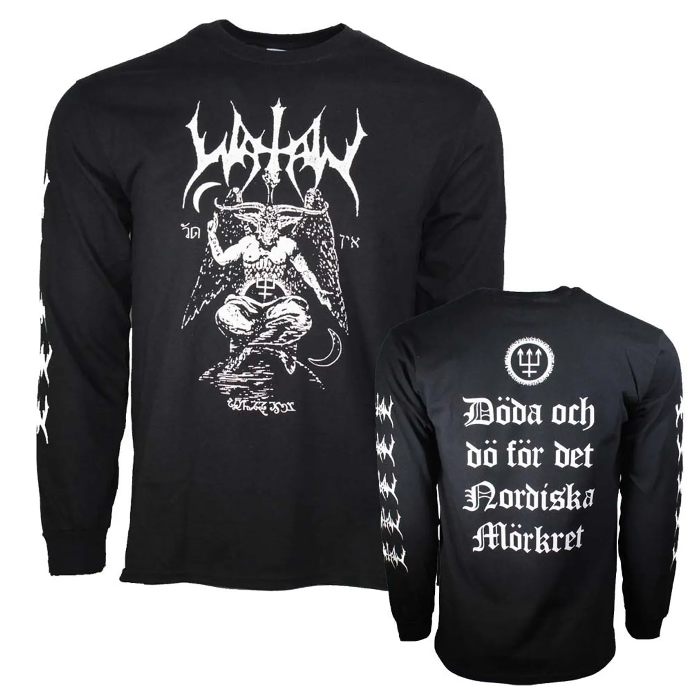 Watain T Shirt | Watain Baphomet Black Long Sleeve T-Shirt