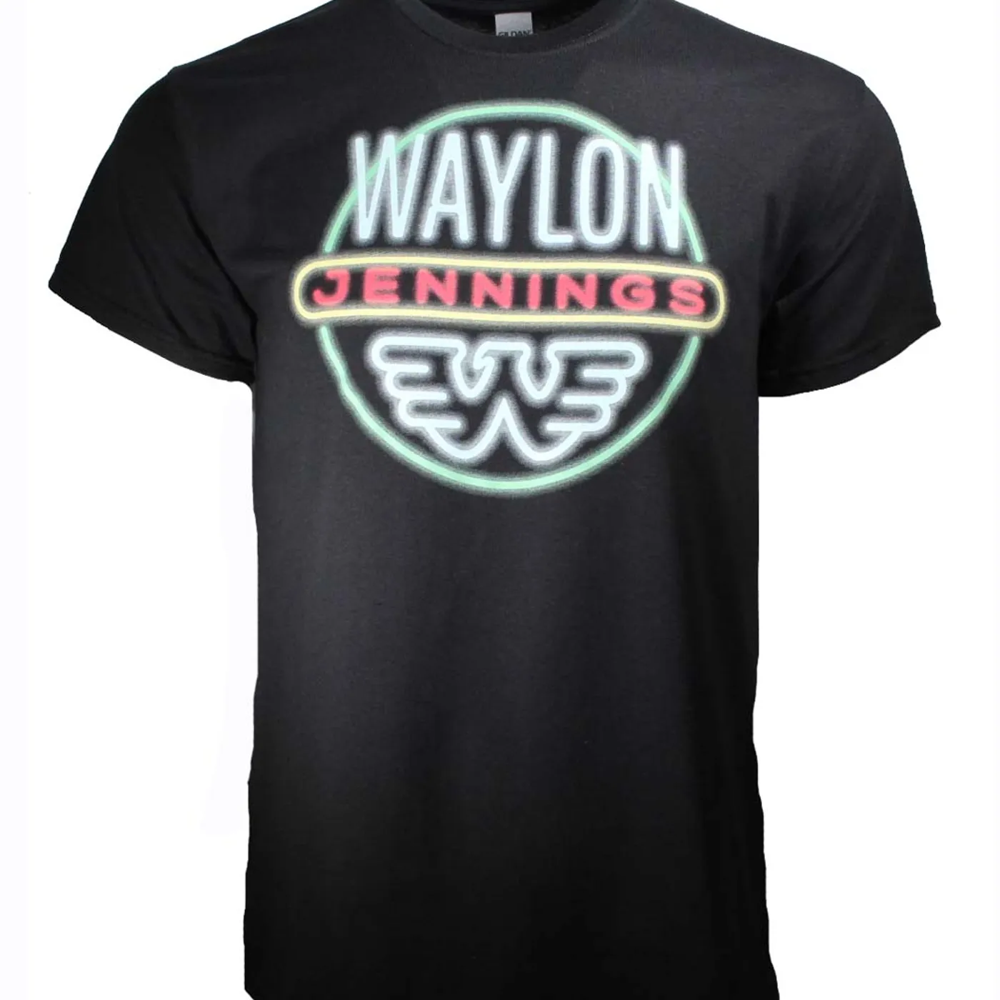 Waylon Jennings T Shirt | Waylon Jennings Neon T-Shirt