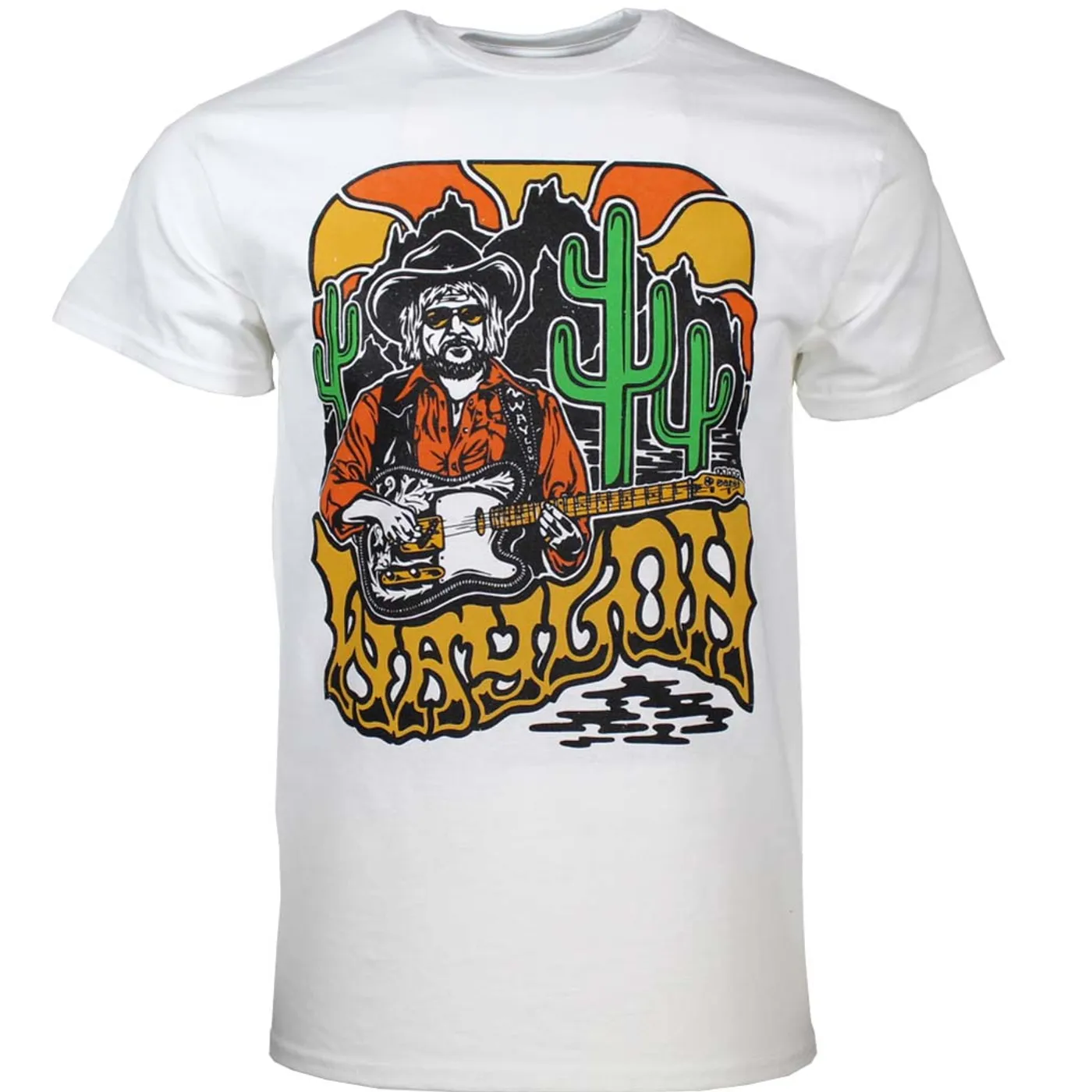Waylon Jennings T Shirt | Waylon Jennings Desert T-Shirt
