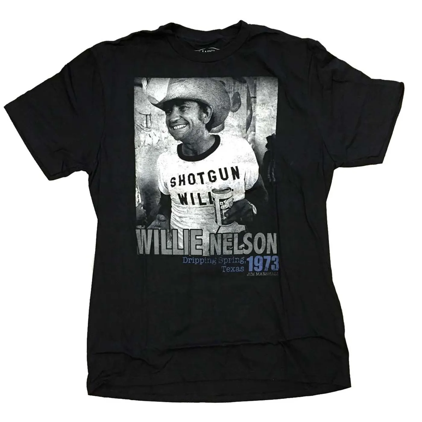 Willie Nelson T Shirt | Willie Nelson Texas 1973 T-Shirt
