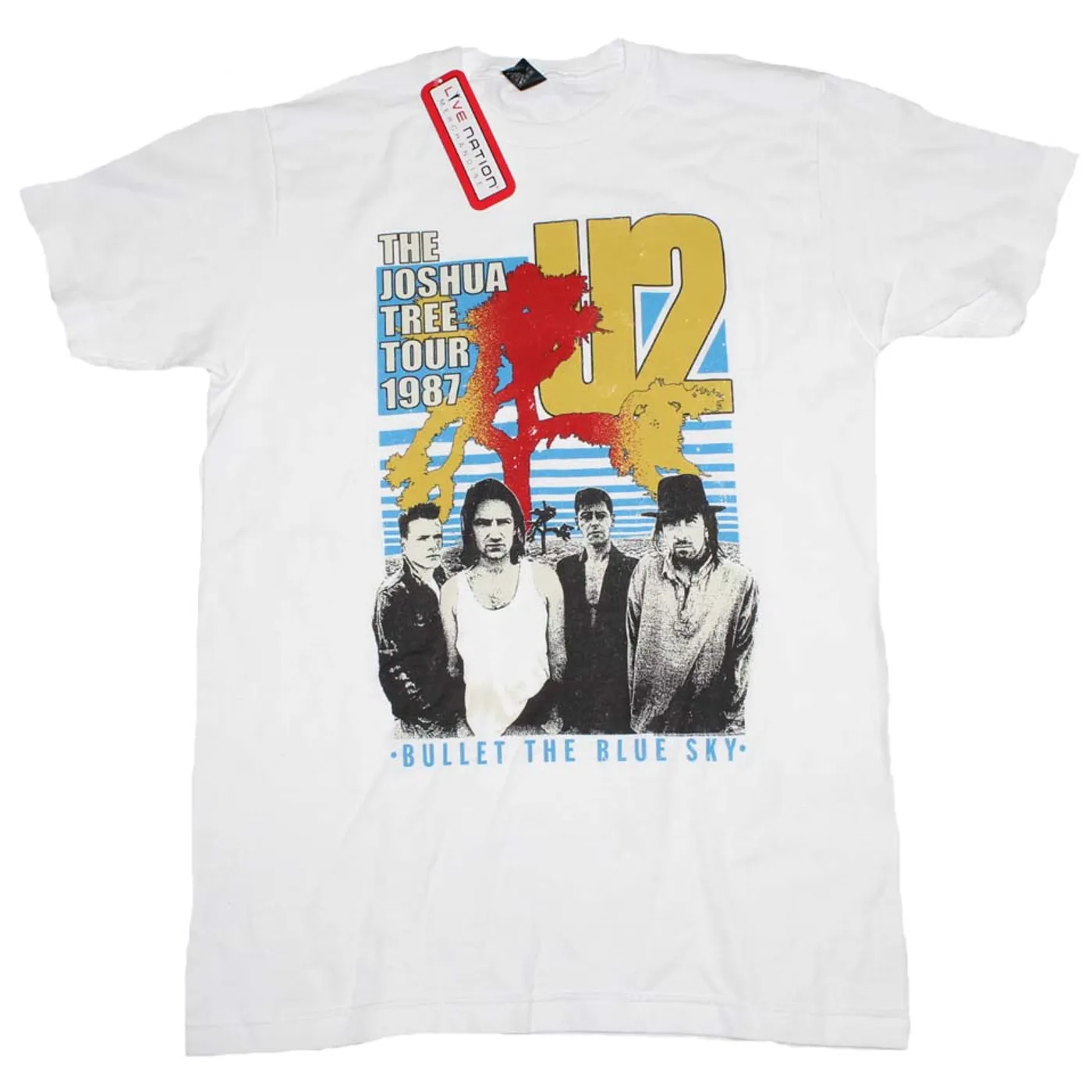 U2 T Shirt | U2 Bullet the Blue Sky T-Shirt